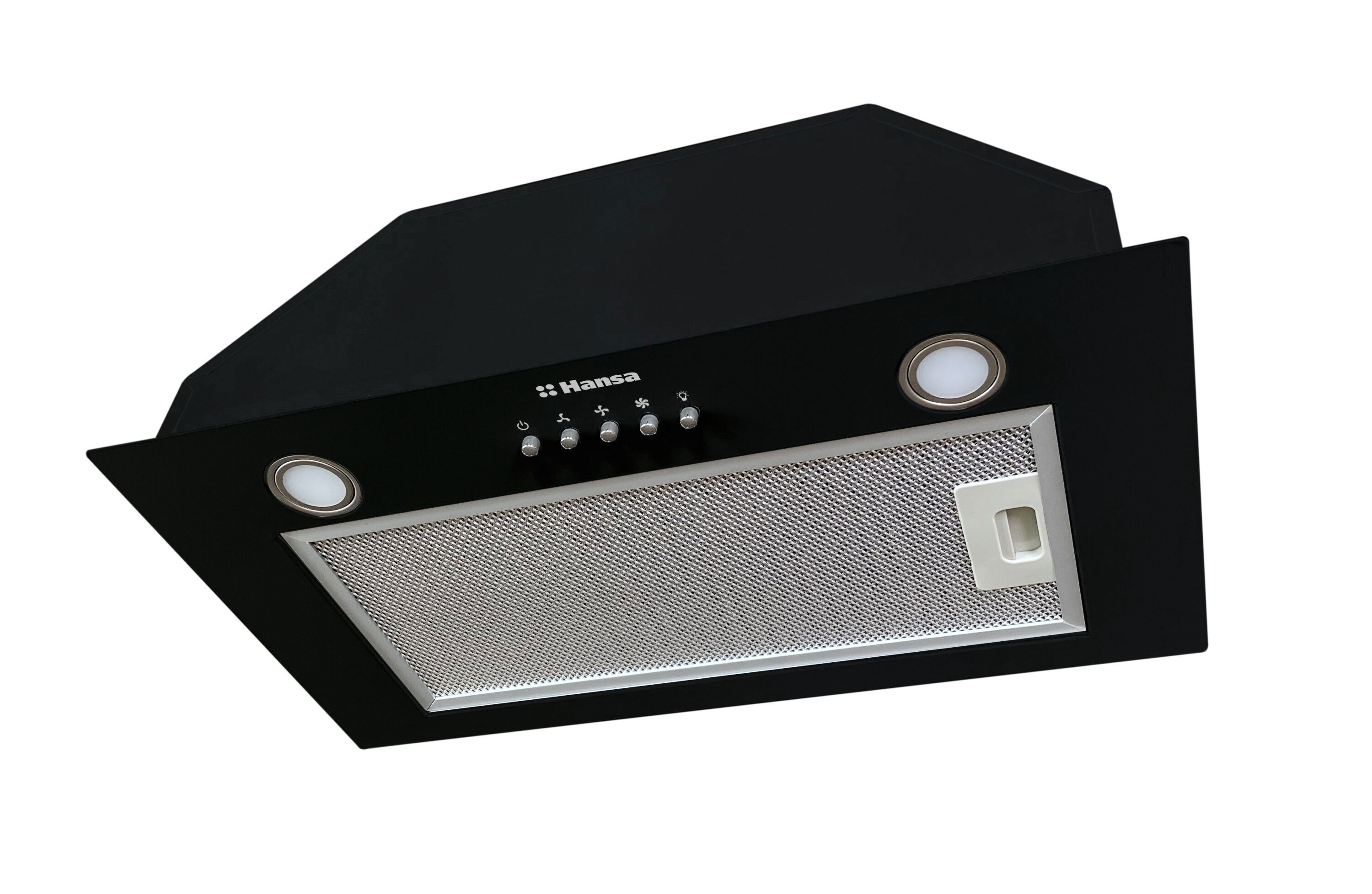 Изображение товара Встраиваемая вытяжка Hansa Omp6212bl 51.8 см черный современный дизайн