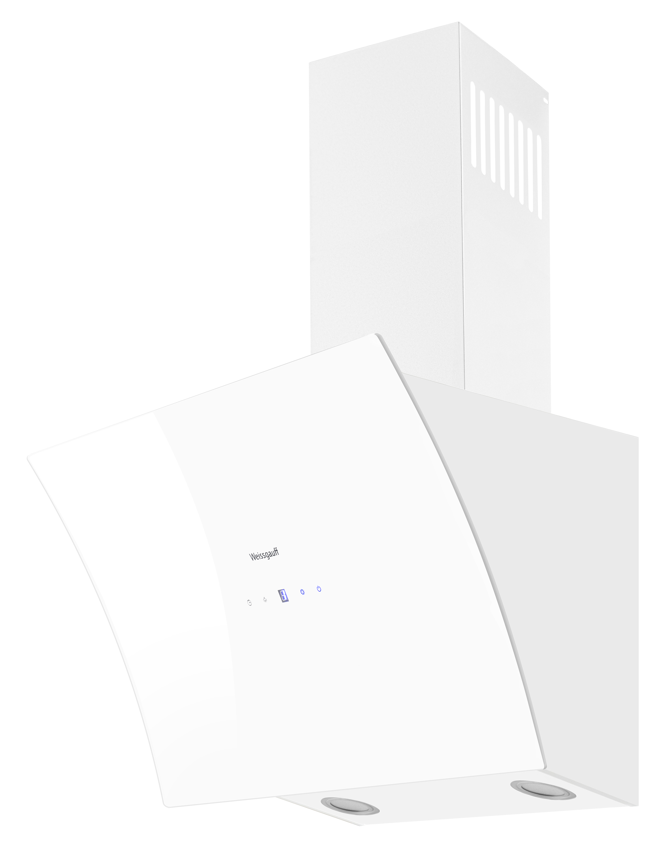 Изображение товара Купольная вытяжка Weissgauff Merga 60 wh sensor белая мощность 1200 м³/ч