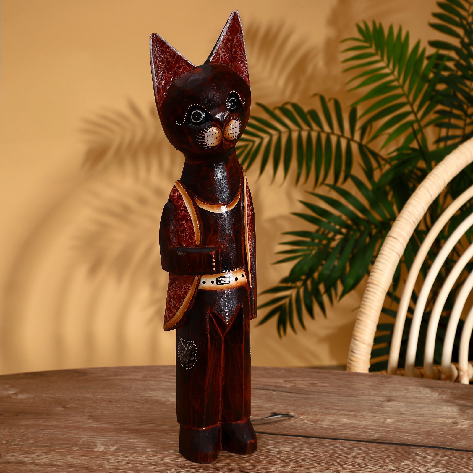 Изображение товара Интерьерный сувенир "Кот в жилете и брюках" 50 см