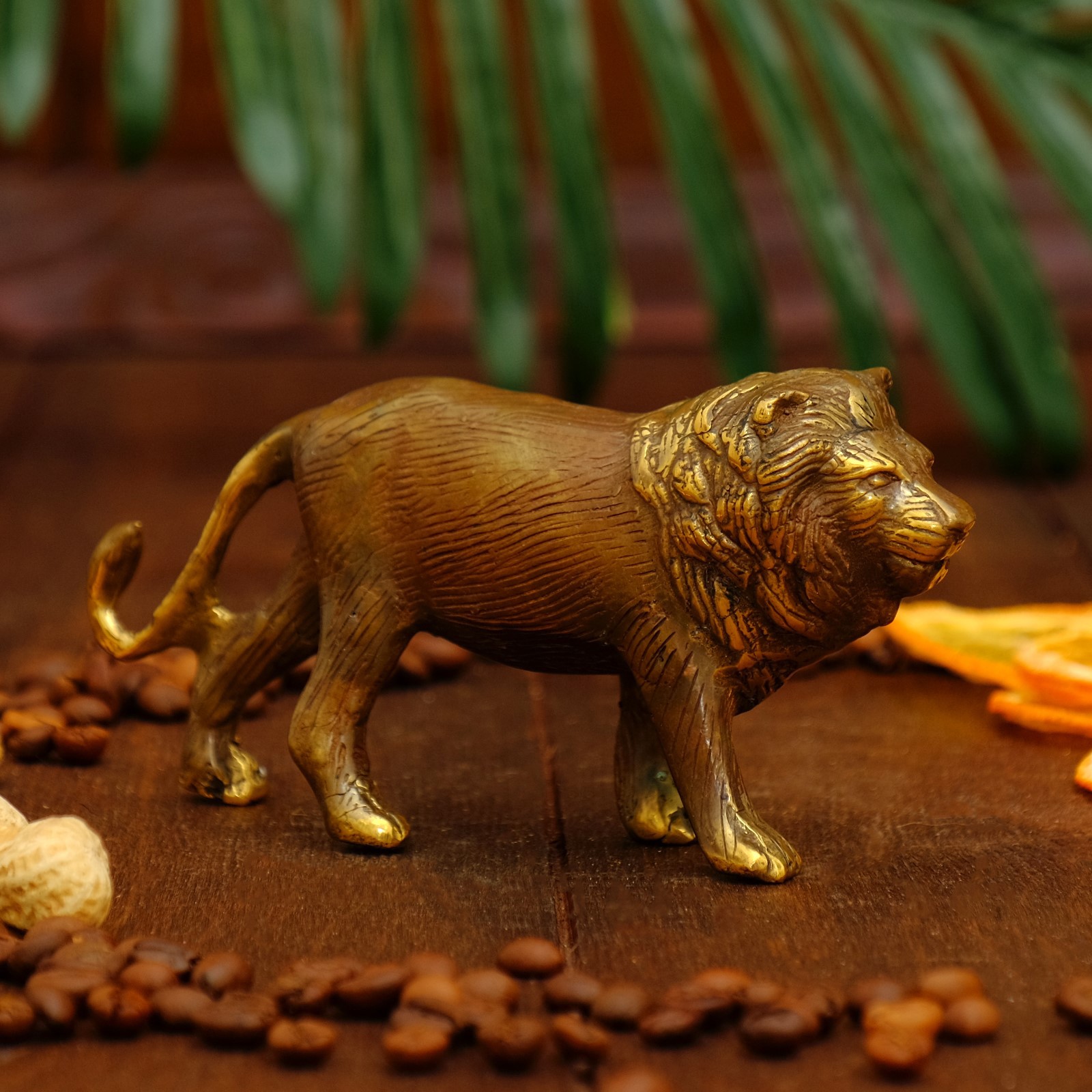 Изображение товара Интерьерный сувенир "Лев" 15x3.5x7 см