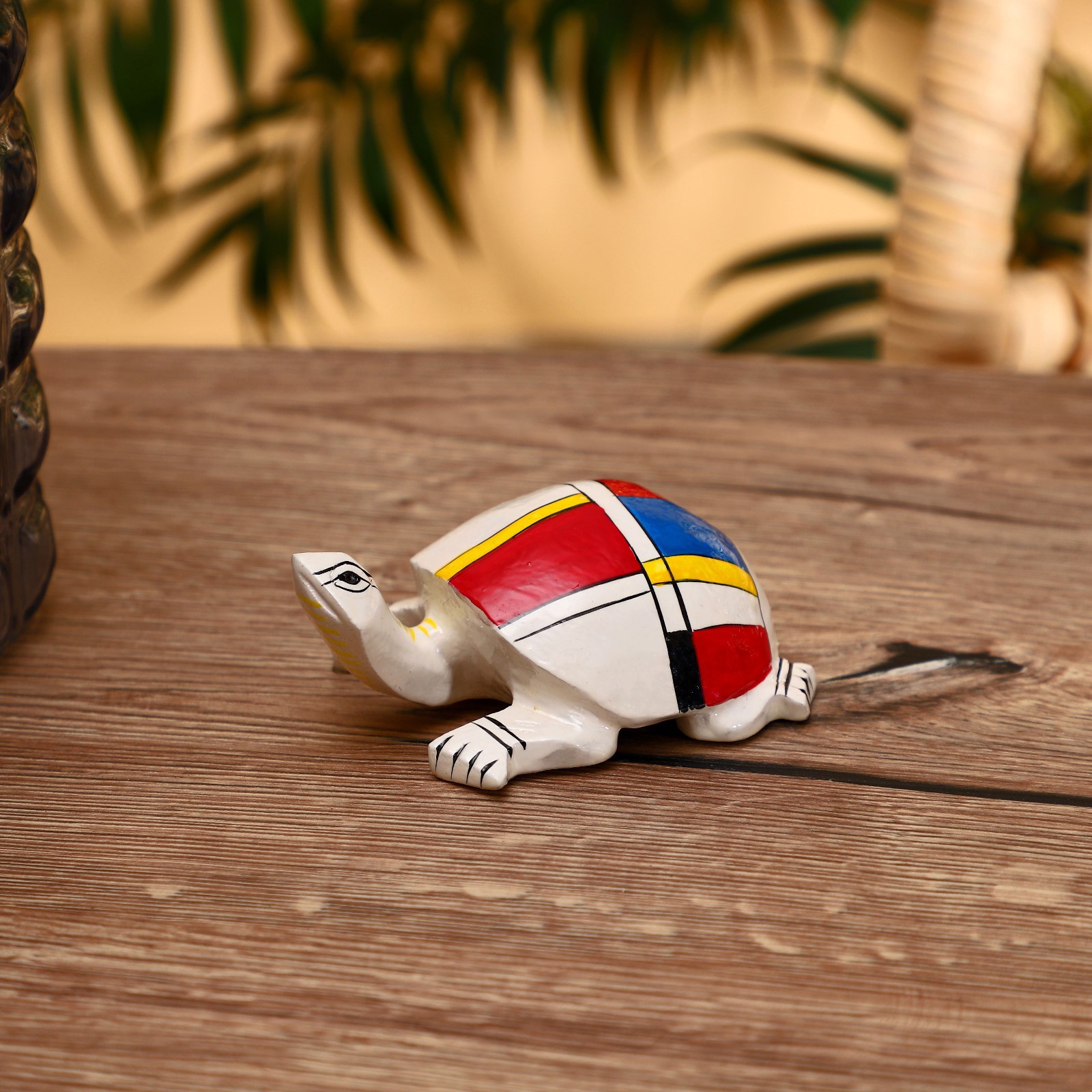 Изображение товара Интерьерный сувенир "Черепашка мозаика" 10 см