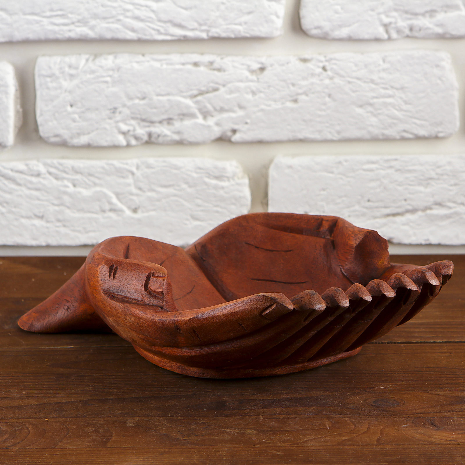 Изображение товара Интерьерный сувенир Ладоши, коричневый, 25x18x8 см