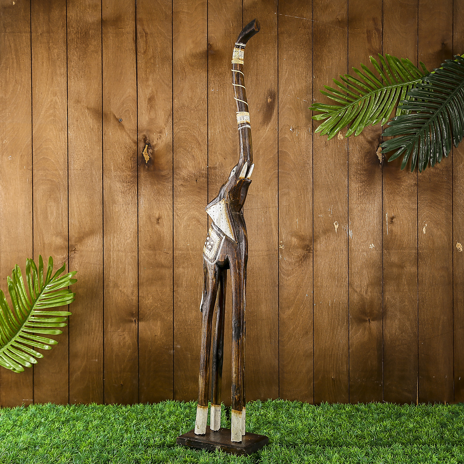 Изображение товара Интерьерный сувенир "Слон с белыми ушками в крапинку" 100x21x12 см