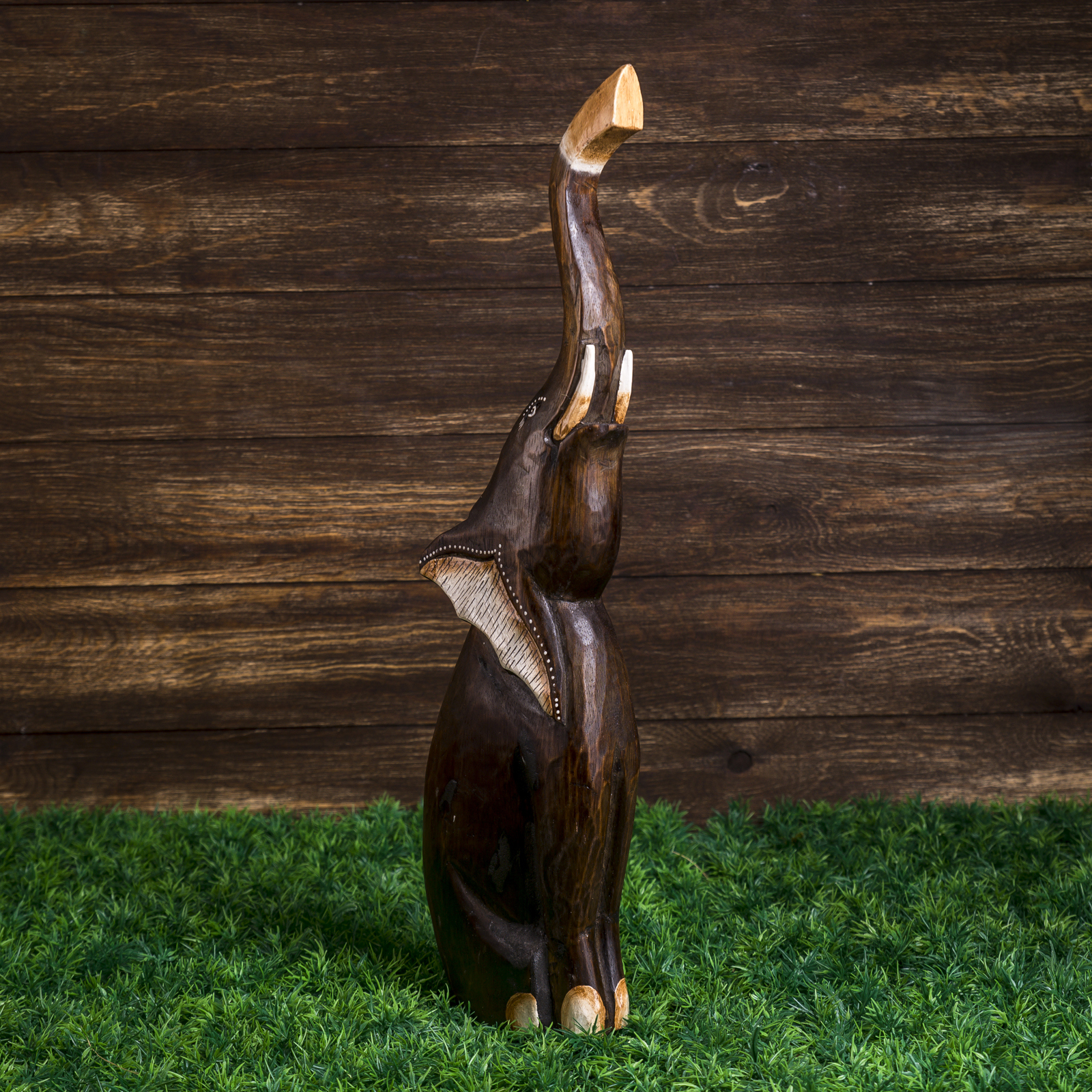 Изображение товара Интерьерный сувенир "Слон белые ушки" 50x13x6.5 см