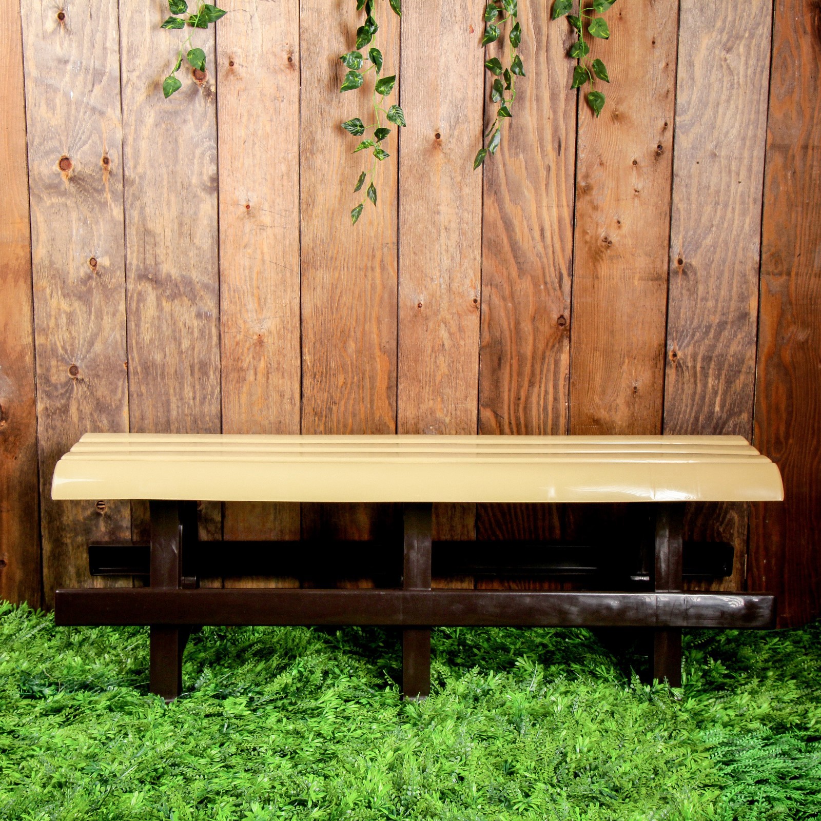 Изображение товара Скамья садовая Альтернатива 40x42x120 см коричневый цвет