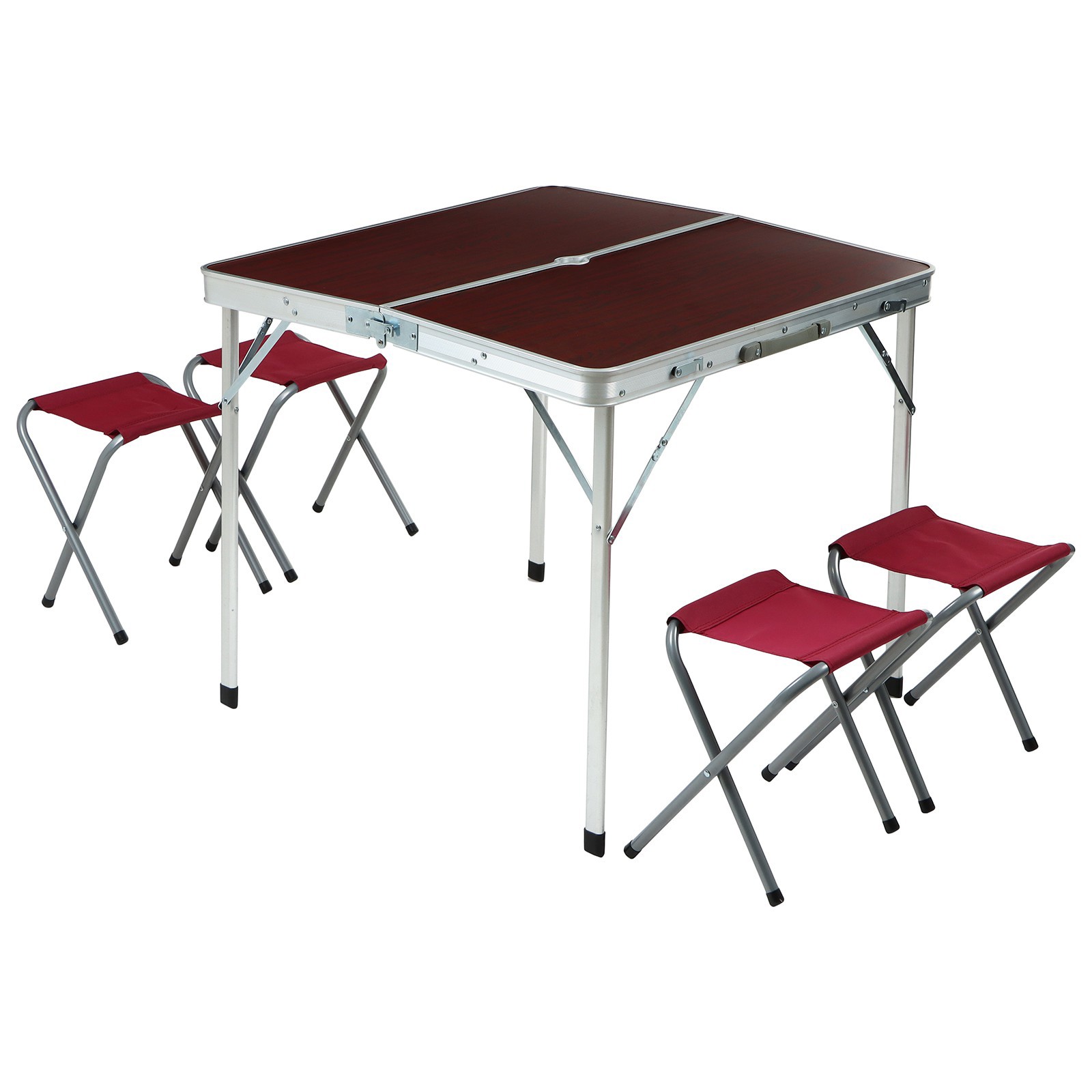 Изображение товара Садовая мебель набор MACLAY 892041 стол и 4 стула металлокомплект для пикника кемпинга