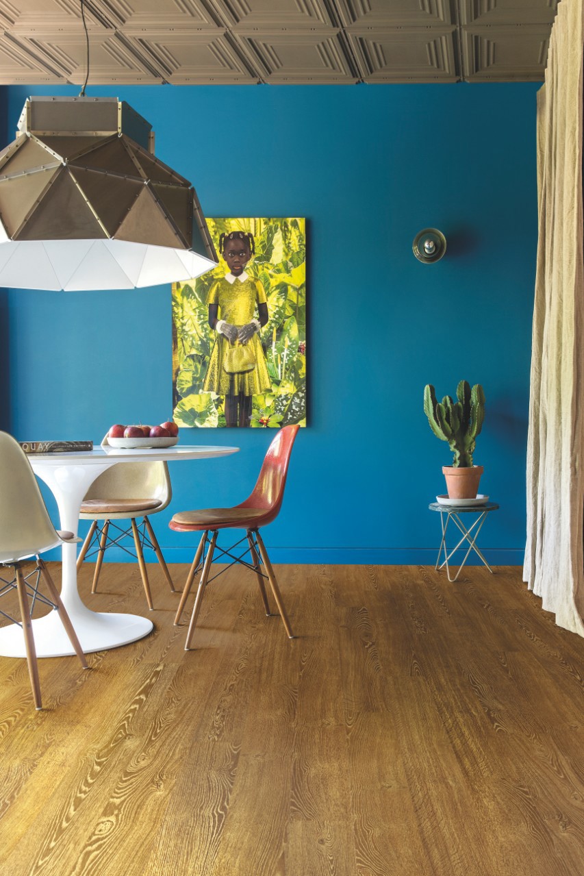 Изображение товара Ламинат Quick Step Desire Дуб натуральный золотистый 32 класс толщина 8 мм 1.722 м²