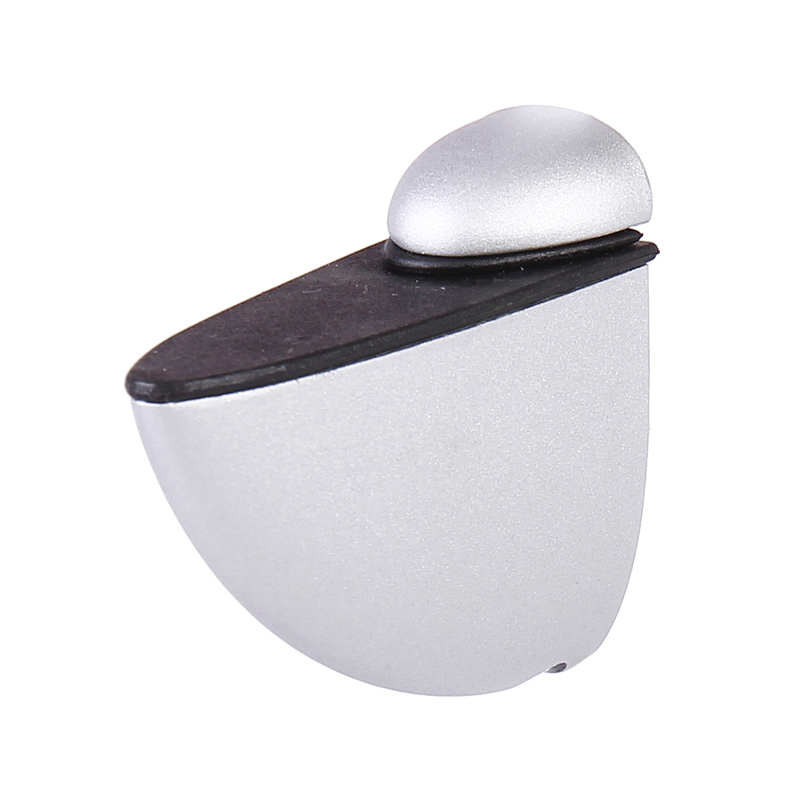 Изображение товара Кронштейн для полки Larvij Пеликан 70x25x62 мм матовое серебро 2 шт.