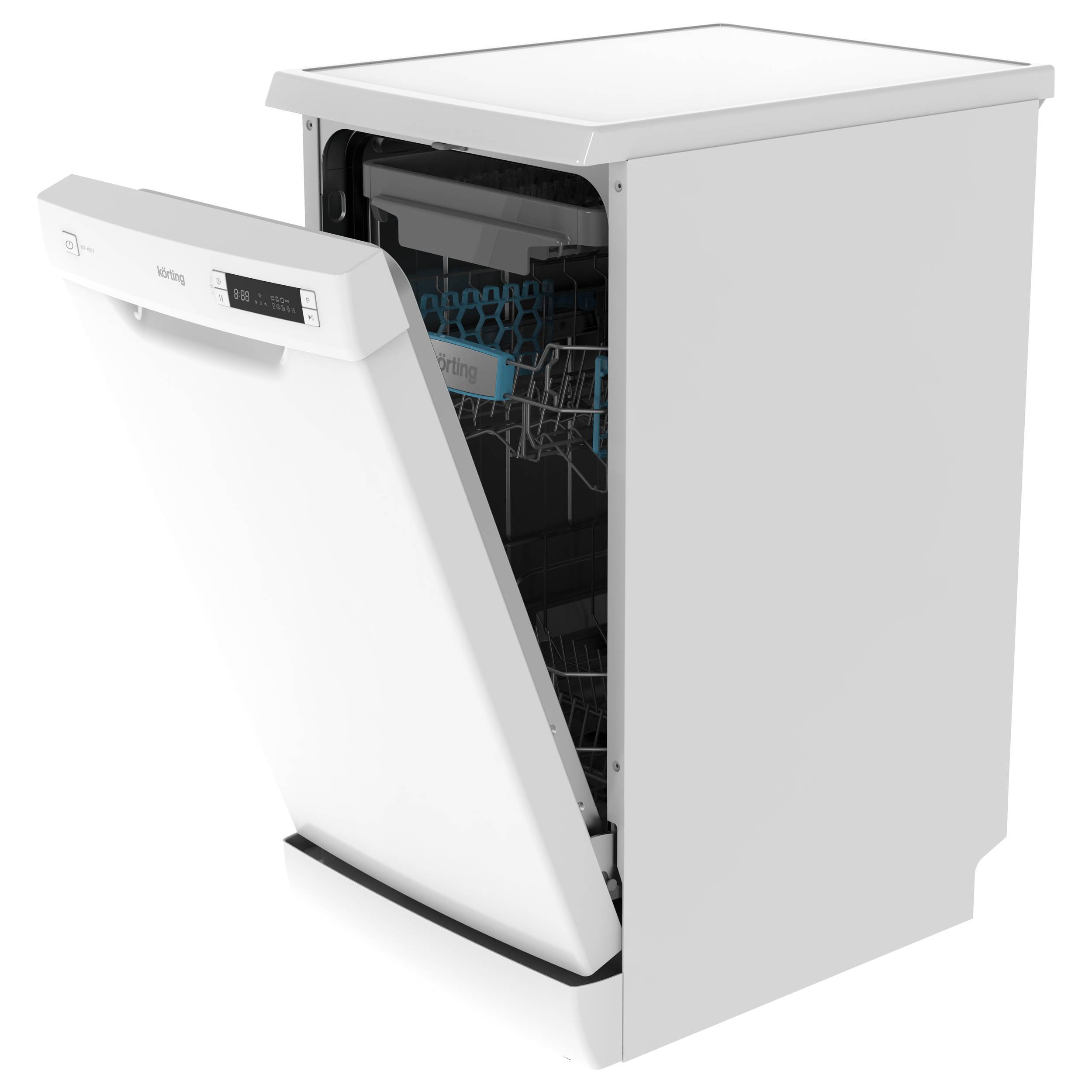 Изображение товара Посудомоечная машина Korting kdf 45578 45 см 8 программ белая