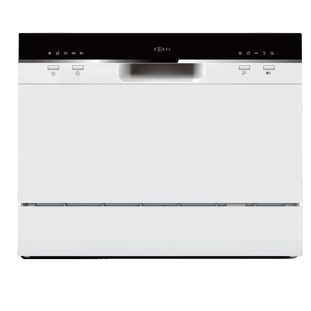 Изображение товара Посудомоечная машина ZUGEL ZDF550W белая 55 см с 5 программами