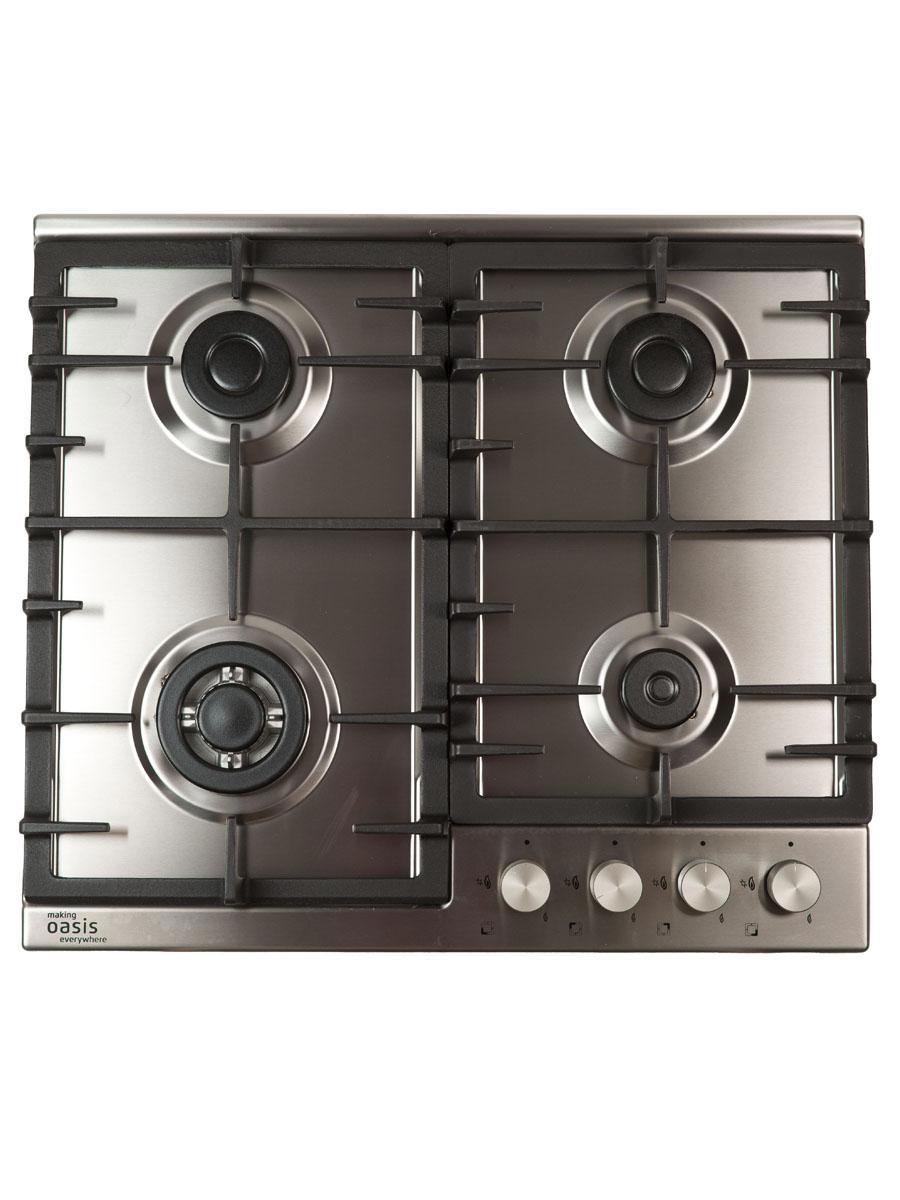 Изображение товара Газовая варочная панель Making Oasis Everywhere P-MNRT B 58 см с 4 конфорками