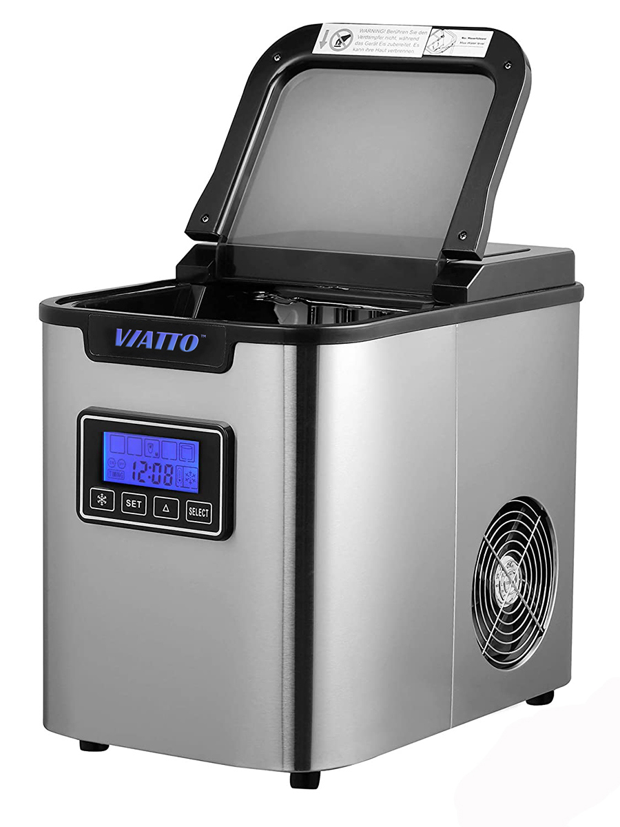 Изображение товара Ледогенератор 2.2 л Viatto VA-IM99D цвет серебристый Изображение товара Ледогенератор 2.2 л Viatto VA-IM99D цвет серебристый