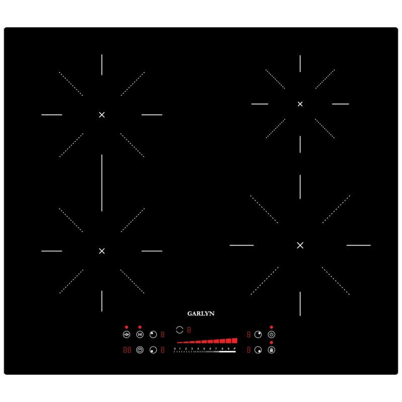 Изображение товара Электрическая варочная панель Garlyn H-7000 59 см 4 конфорки цвет черный