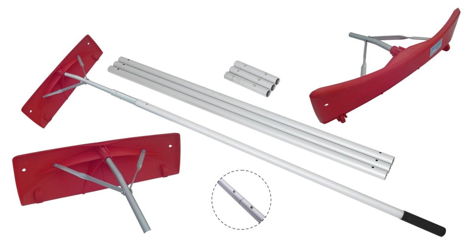 Изображение товара Скребок Skrebki Vsem Кондор 580 см для очистки снега с крыши