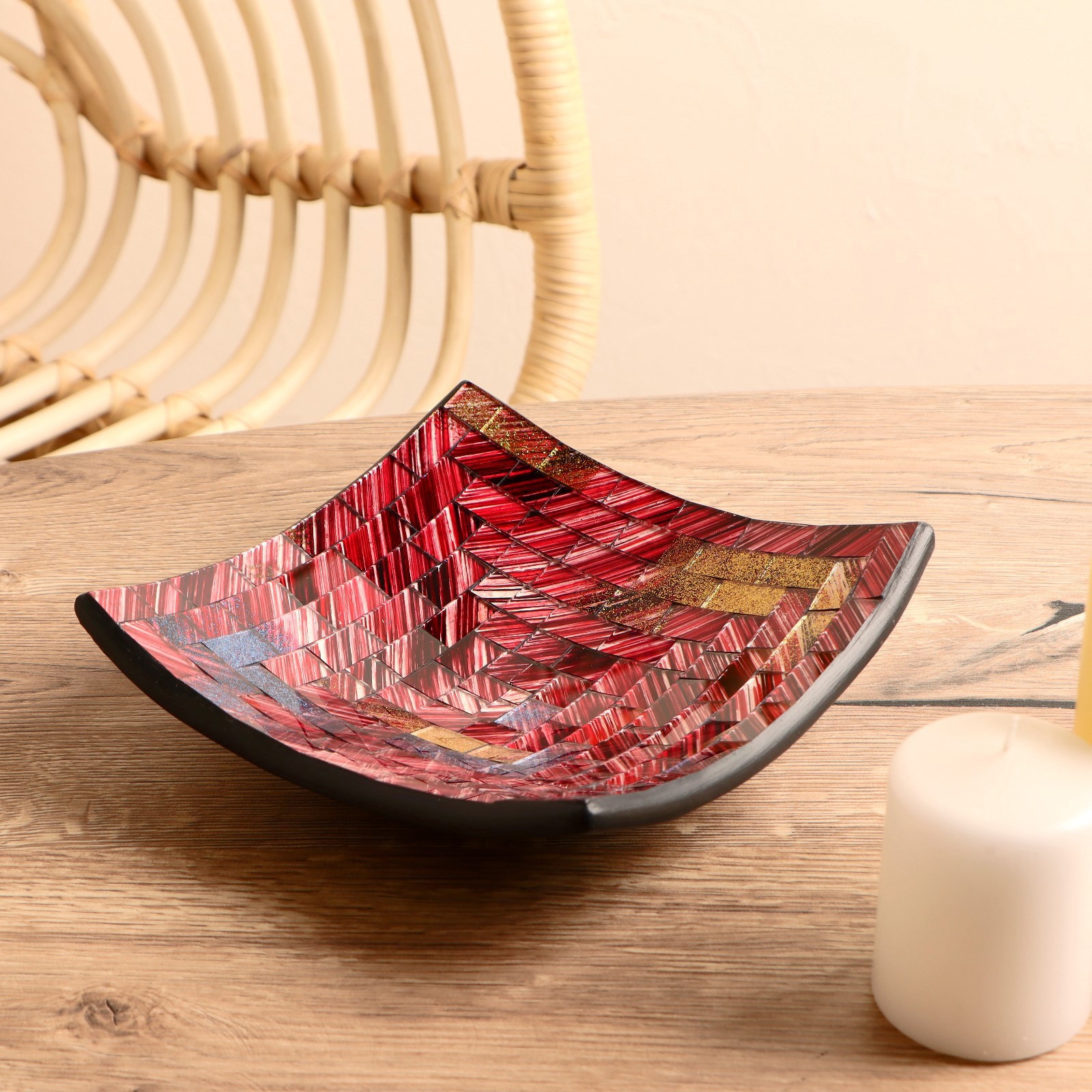 Изображение товара Подставка-тарелка декоративная "Торо" 20x20x5 см