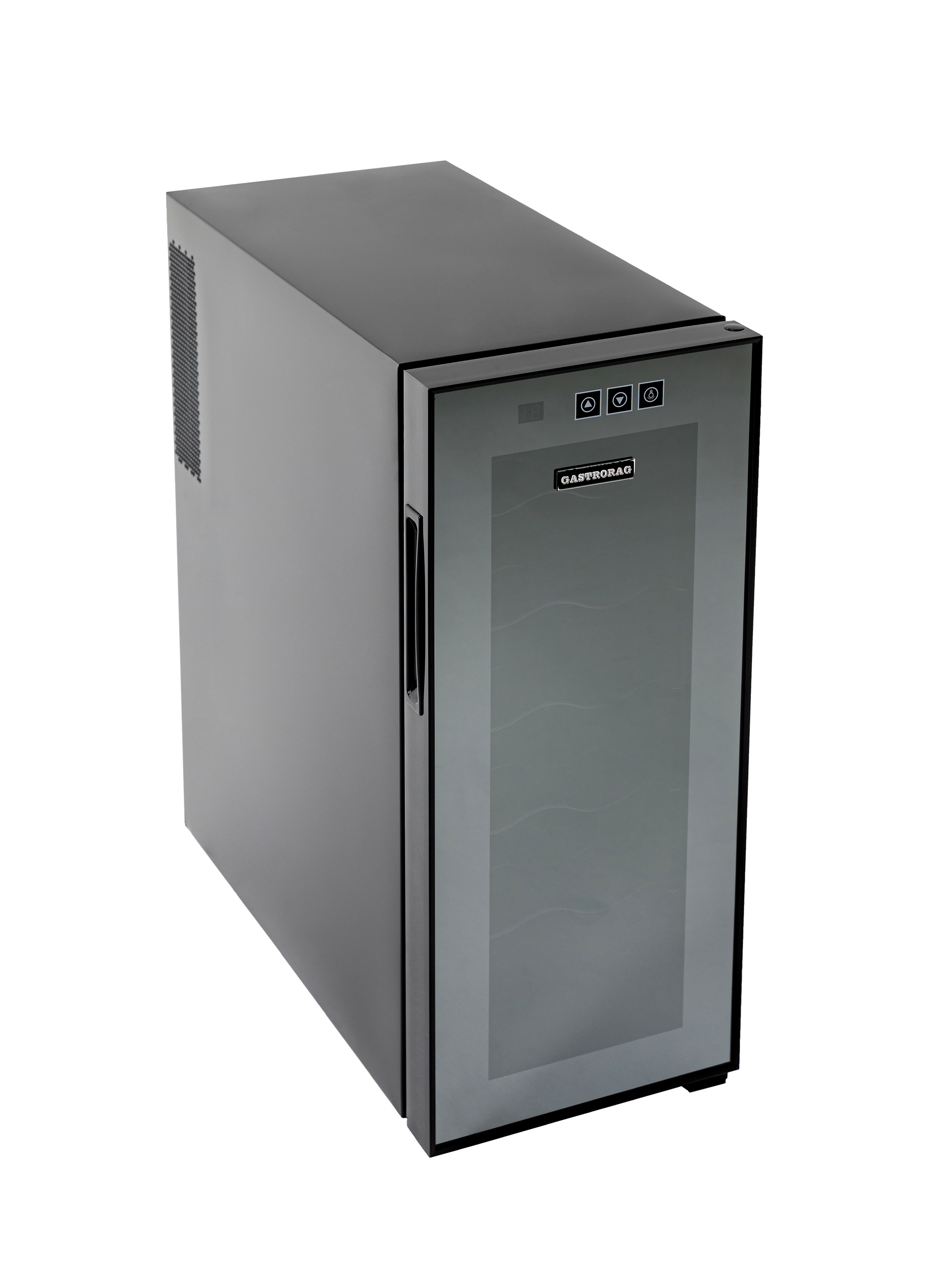 Изображение товара Винный шкаф Gastrorag JC-33C 12 бутылок черный компактный с ультрафиолетовым фильтром