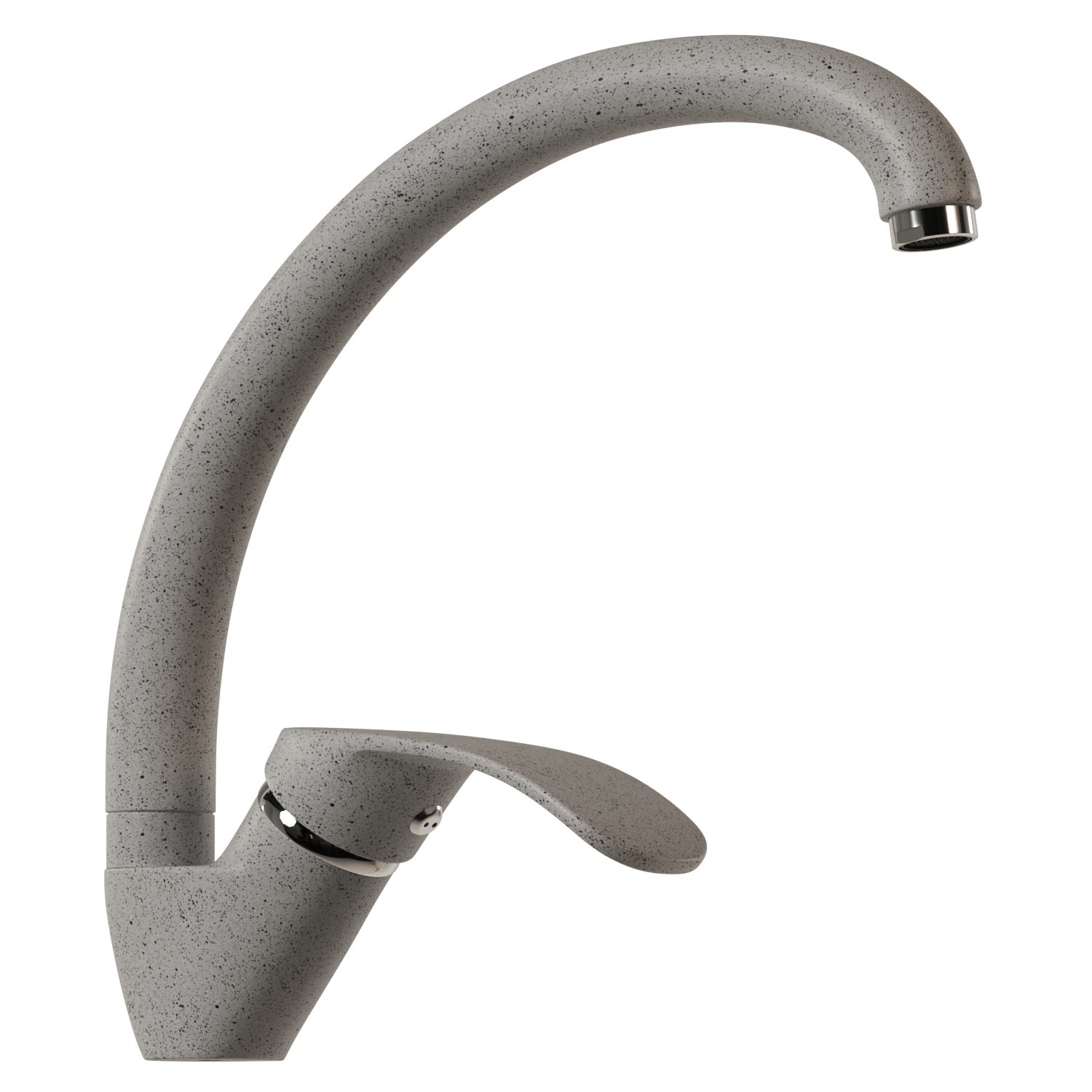 Изображение товара Однорычажный смеситель для кухни Mixline 526186 с покрытием под камень 24 см