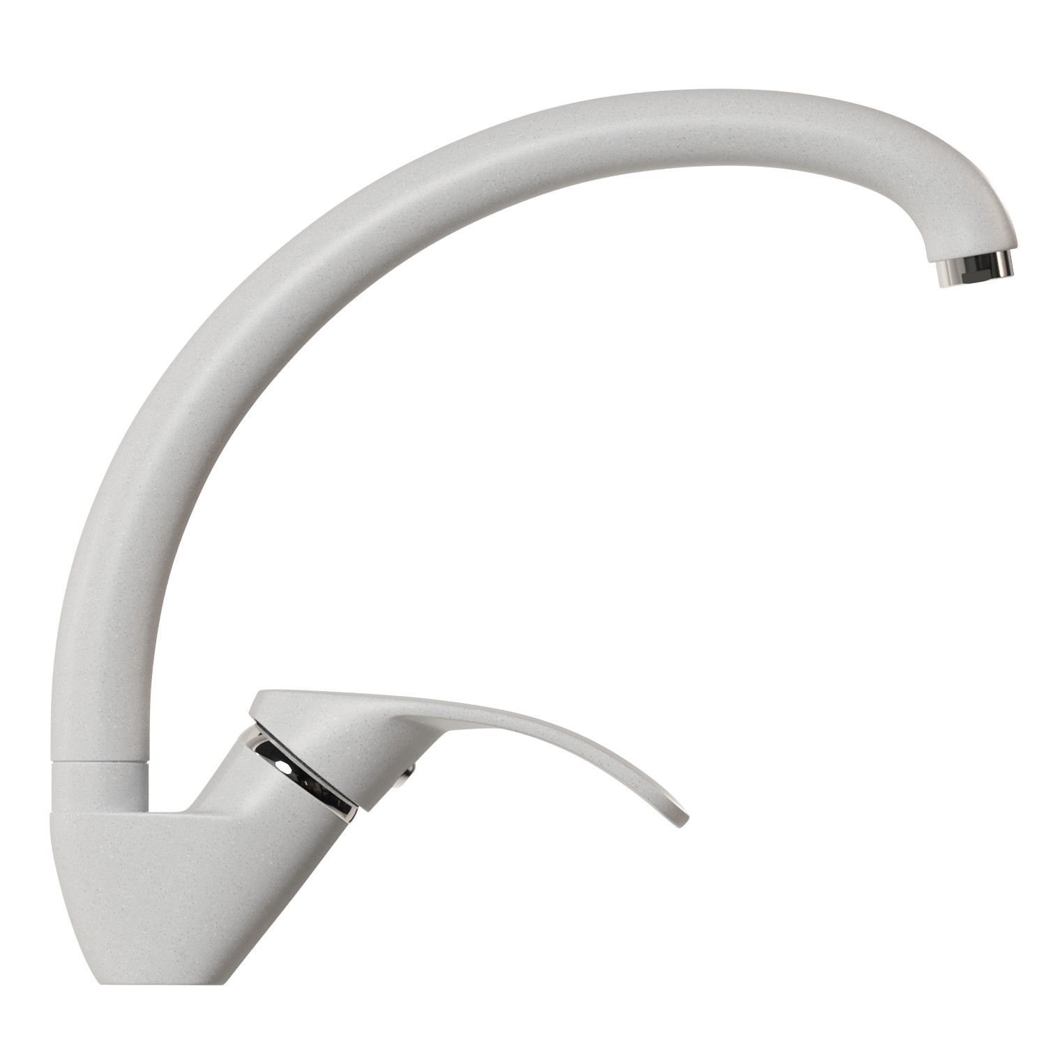 Изображение товара Смеситель для кухни однорычажный Mixline 532450 высота 24 см цвет молочный