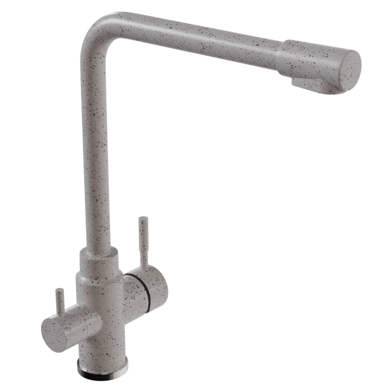 Изображение товара Смеситель для кухни однорычажный Mixline 550670 бежевый