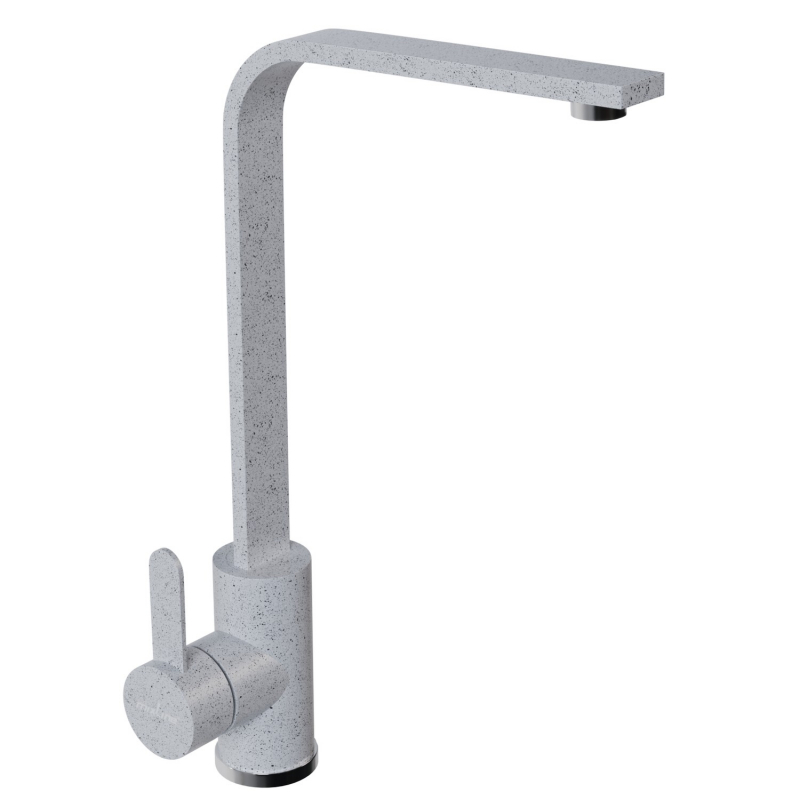 Изображение товара Смеситель для кухни однорычажный Mixline 550681 серый высота 35.6 см