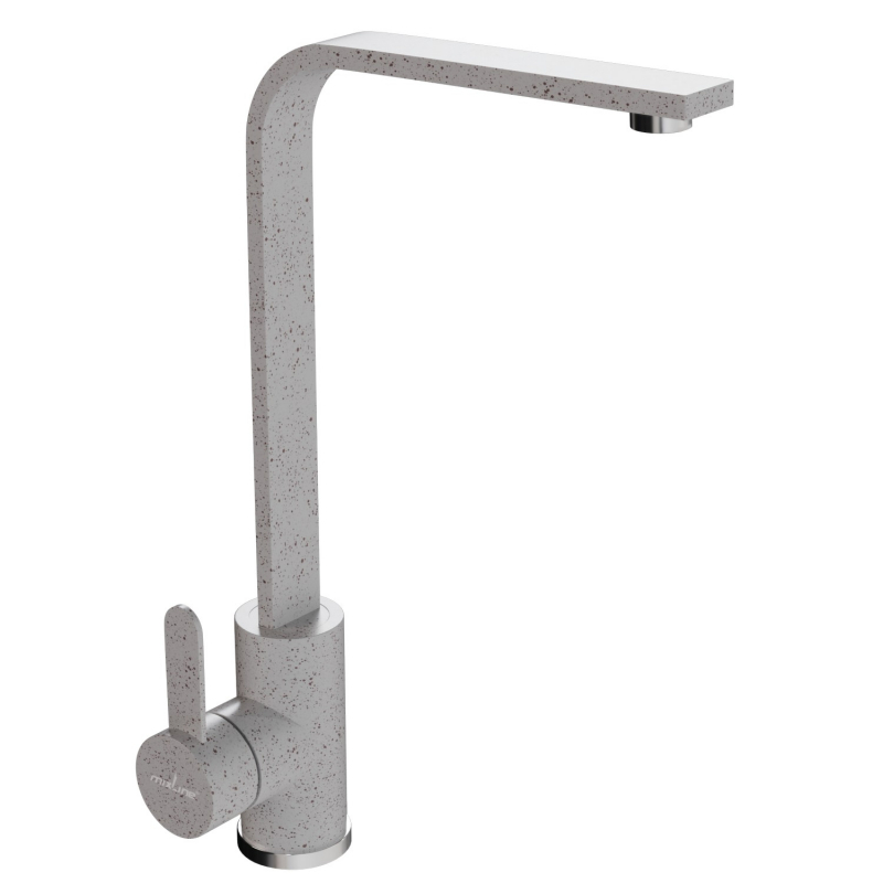 Изображение товара Однорычажный смеситель для кухни Mixline 550682 бежевый высота 35.6 см