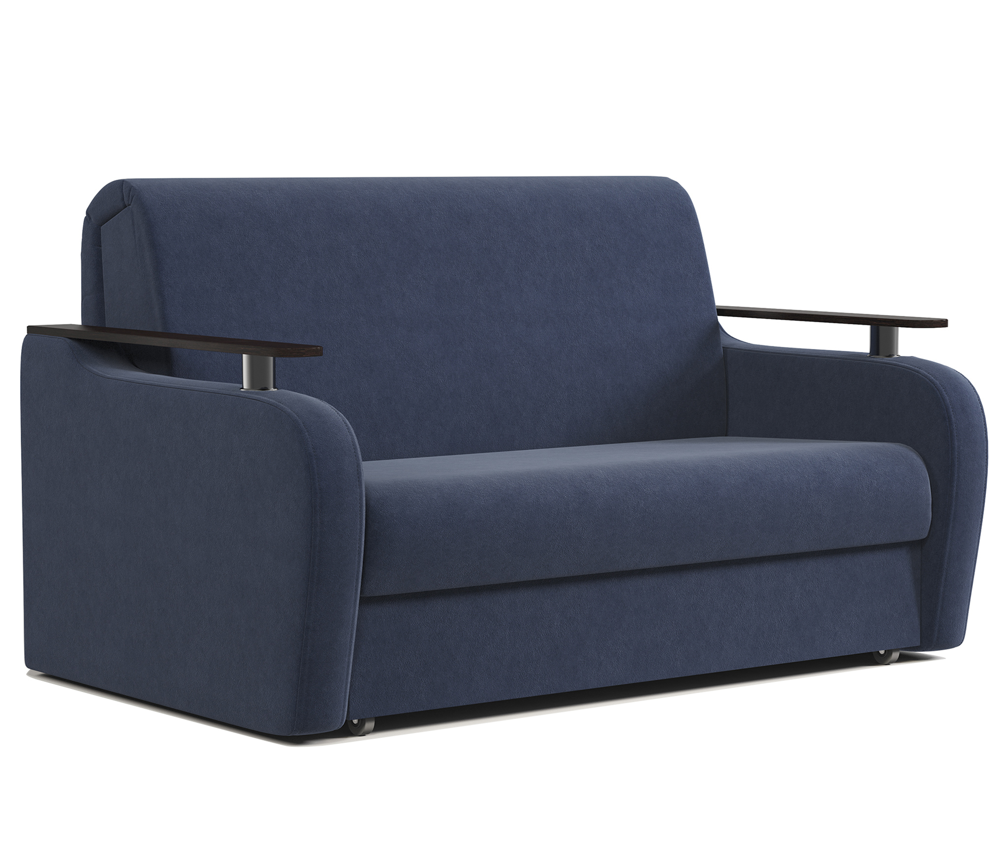 Изображение товара Диван Шарм-дизайн Гранд д 164x95x110 см велюр цвет синий