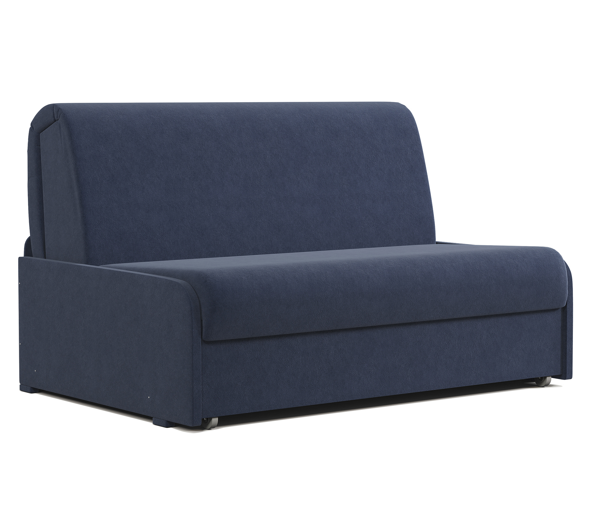 Изображение товара Диван Шарм-дизайн Коломбо бп 106x95x110 см велюр цвет синий