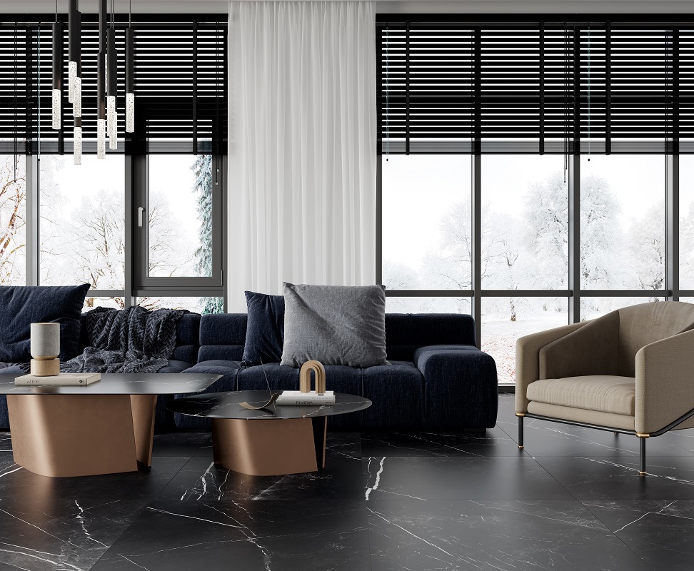 Изображение товара Керамогранит Laparet Eclipse черный 80x80 см матовый 1.92 м² для пола и стен