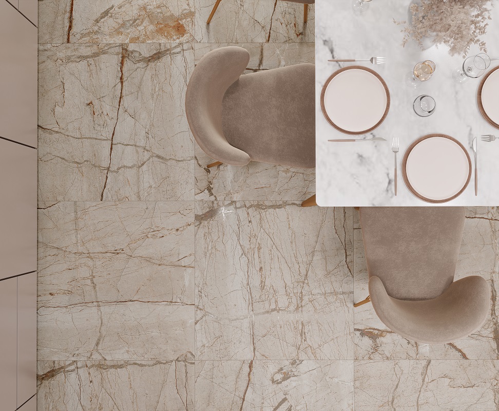 Изображение товара Керамогранит Laparet Pulsar Beige x9999286914 80x80см 1.92 м² цвет бежевый, цена за упаковку