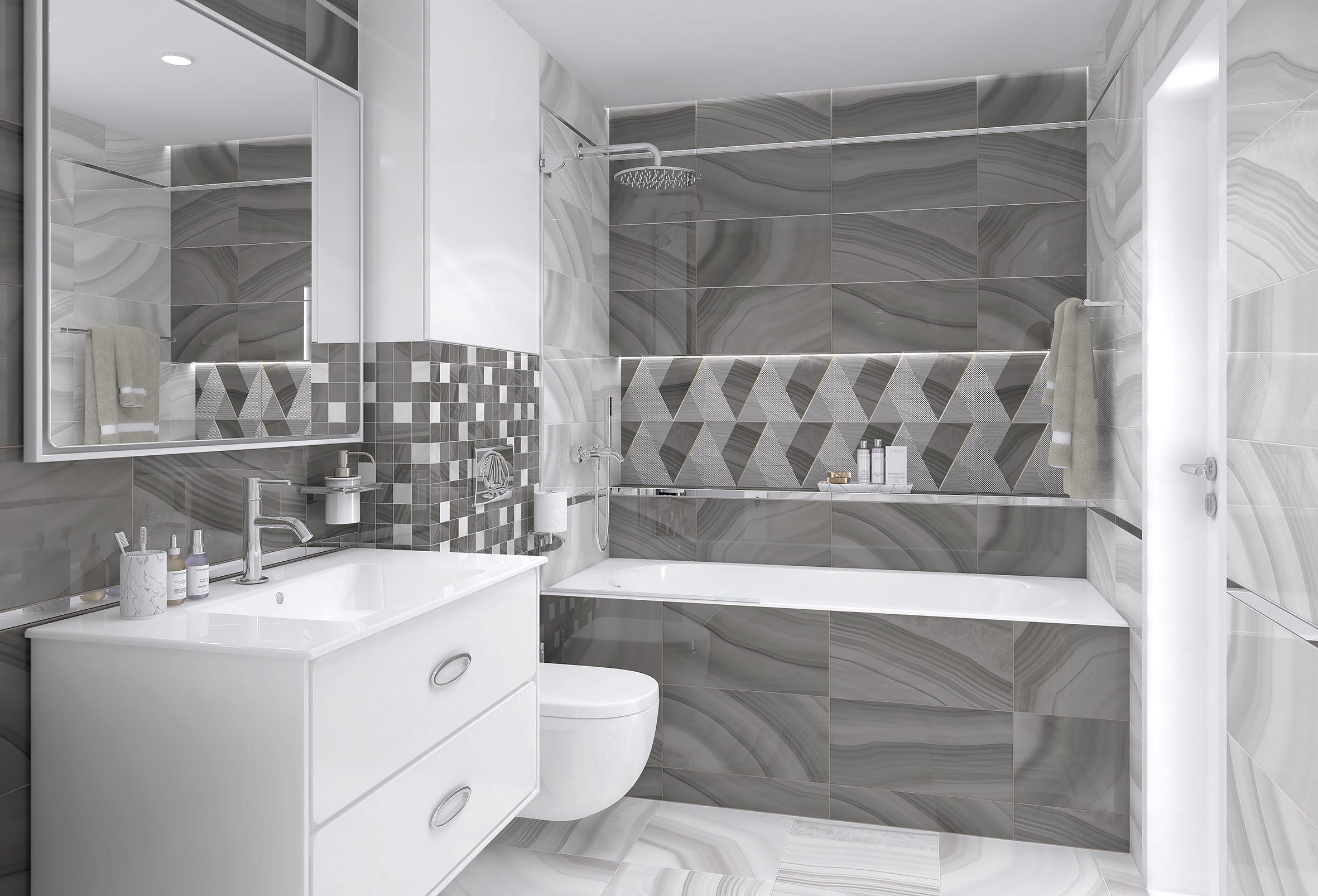 Изображение товара Керамогранит Laparet Space серый 40х40 см матовый 1.62 м² упаковка