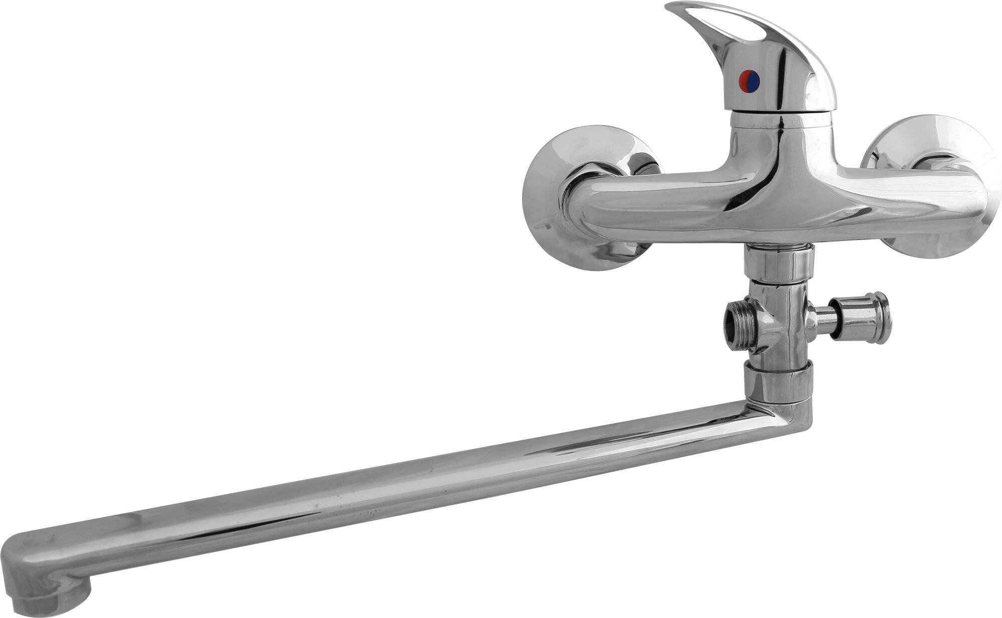 Изображение товара Смеситель для ванны Соло однорычажный универсальный хром Россия