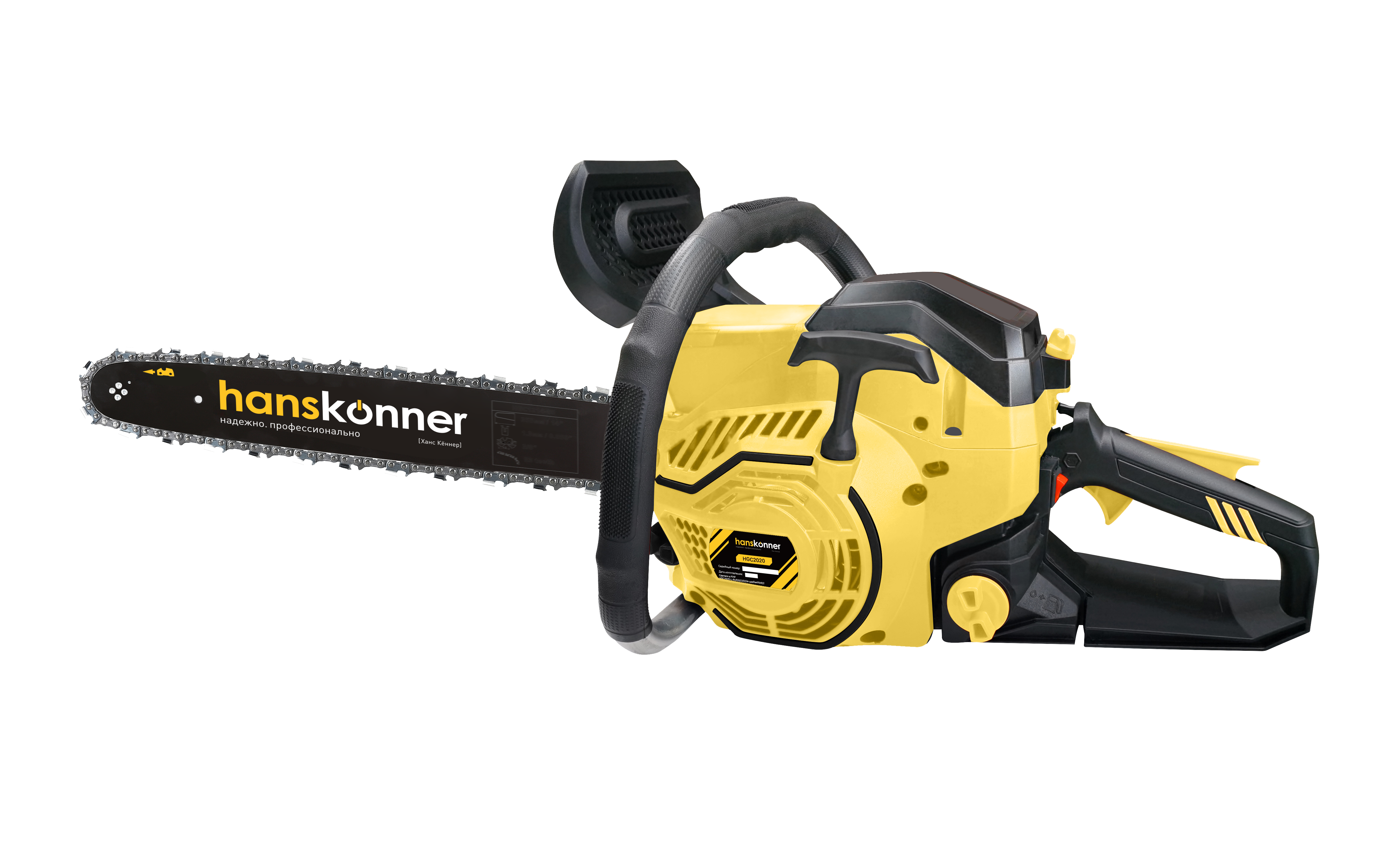 Изображение товара Бензопила Hanskonner HGC2020 2.7 л.с. шина 45.5 см