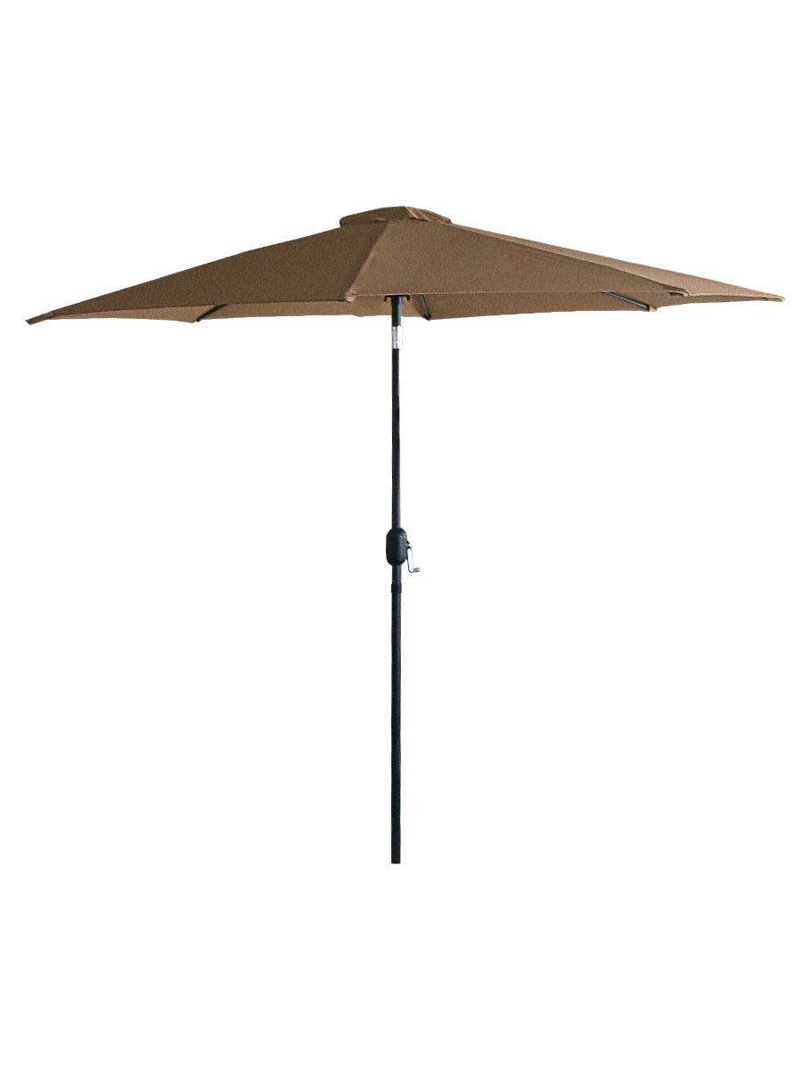 Изображение товара Садовый зонт Sokoltec OP4799KH диаметром 274 см коричневый регулируемый