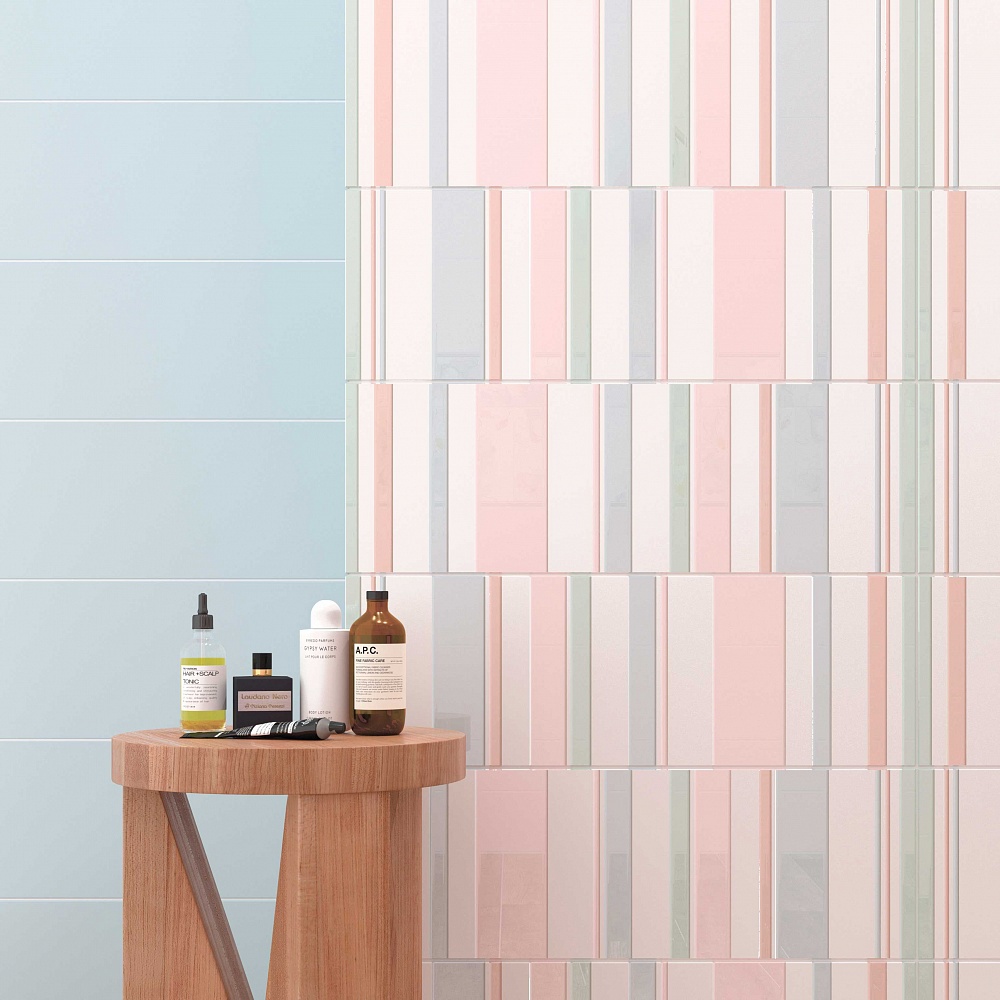 Изображение товара Керамическая плитка Creto Aurora Celeste 20x60см