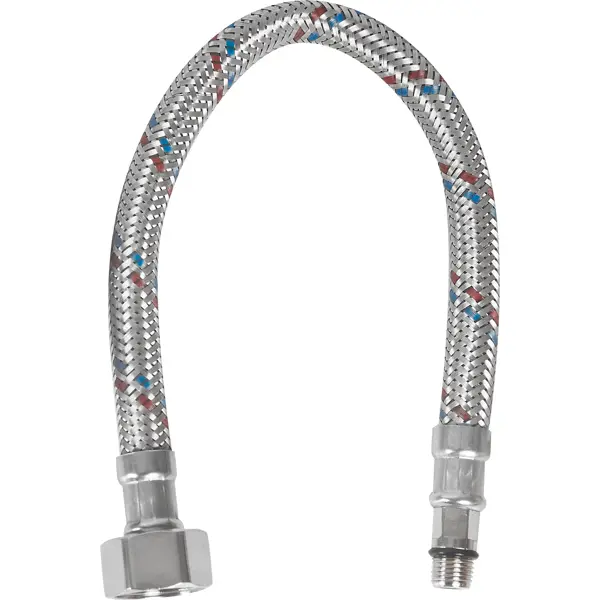 **Гибкая подводка для воды Aquabeam М10х18** изготовлена из нержавеющей стали, предназначена для подключения к водопроводу смесителей,  ...