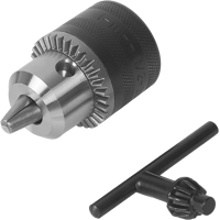 Изображение товара Патрон сверлильный цилиндрический ½ дюйма для дрели 1,5-10 мм металлический