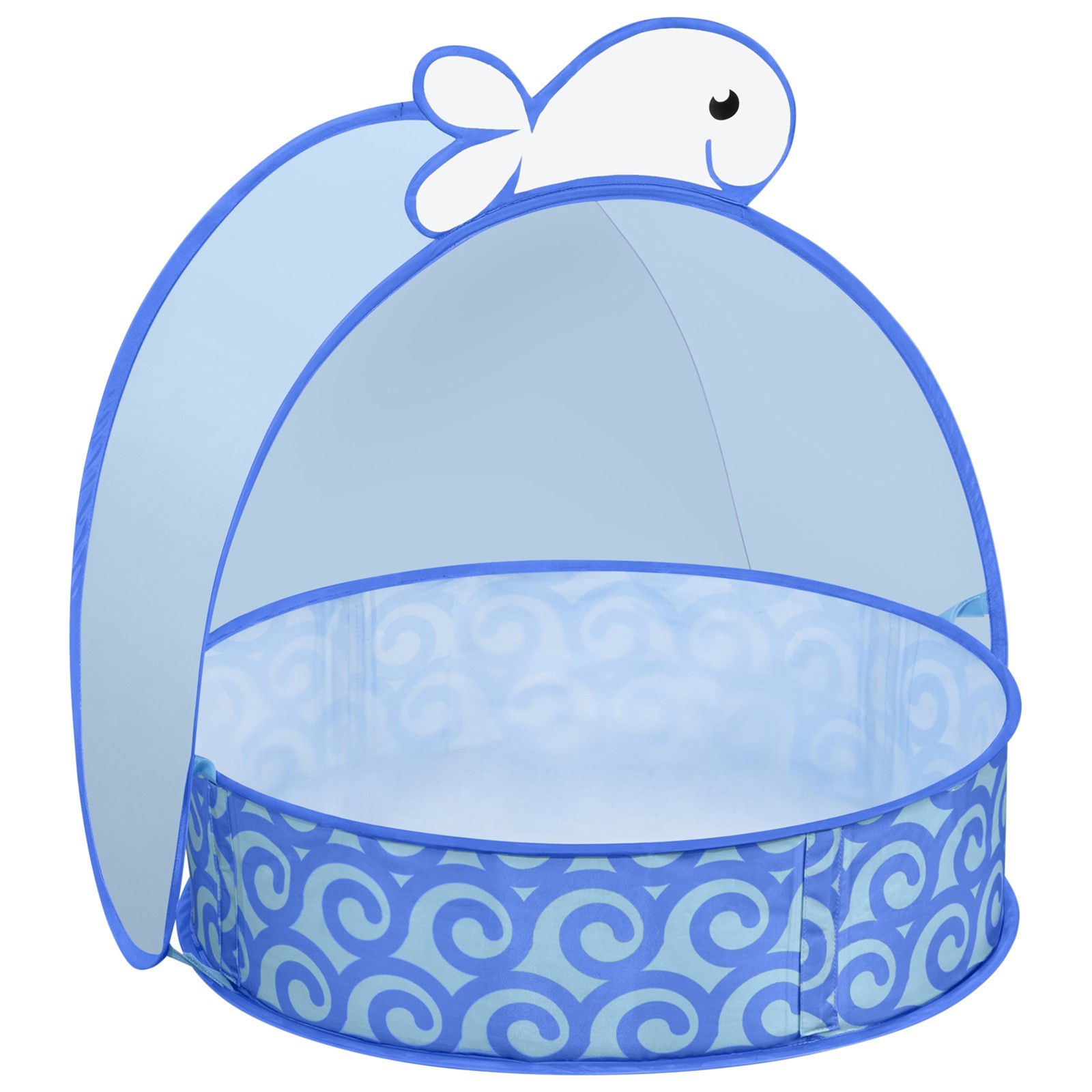 Изображение товара Бассейн Bestway 52577 Дельфин 78x68x60 см с навесом от 2 лет