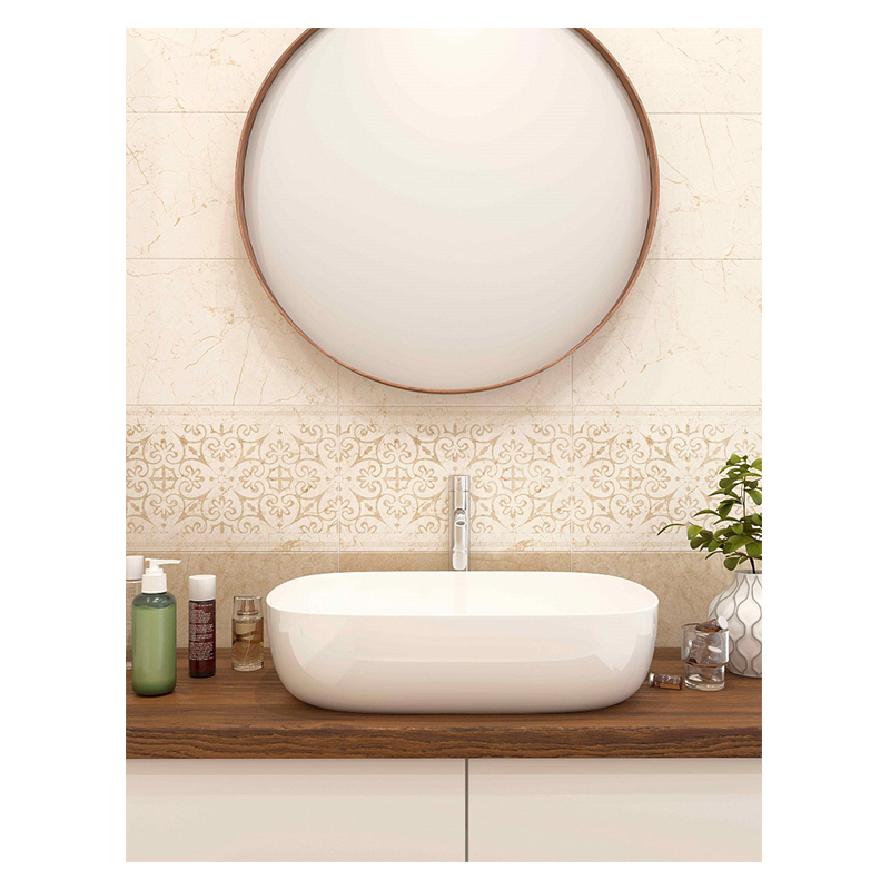 Изображение товара Керамическая плитка Creto Eva бежевый 25x40см для стен интерьера