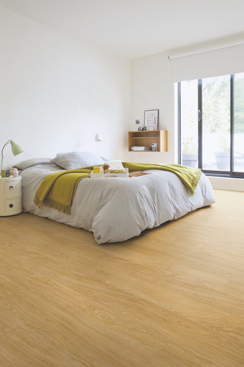 Изображение товара ПВХ плитка Quick Step Дуб натуральный 33 класс влагостойкая монтаж замковое соединение