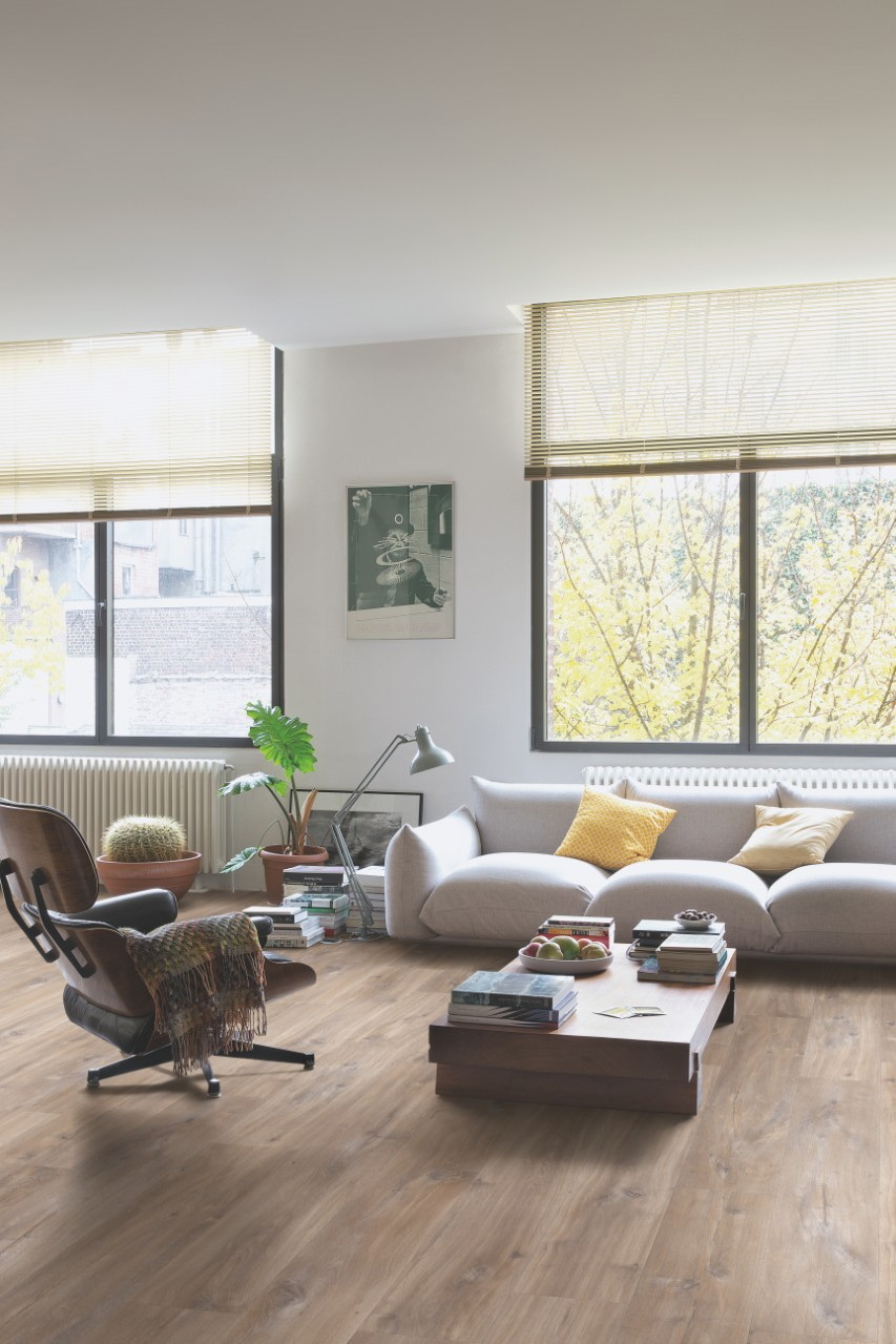 Изображение товара ПВХ плитка Quick Step Дуб каньон коричневый 33 класс 4.5 мм 2.105 м²