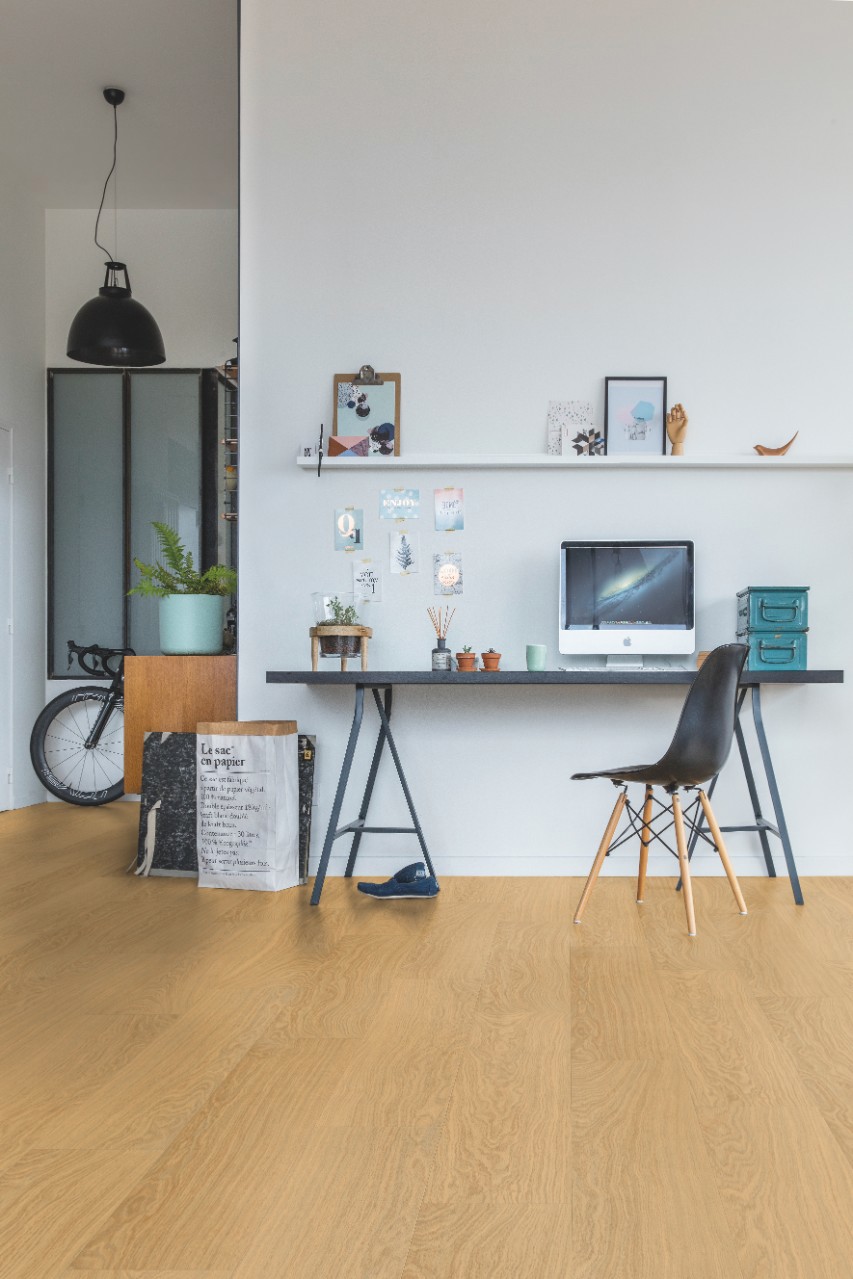 Изображение товара ПВХ плитка Quick Step Дуб чистый медовый 32 класс 4.5 мм 2.22 м²