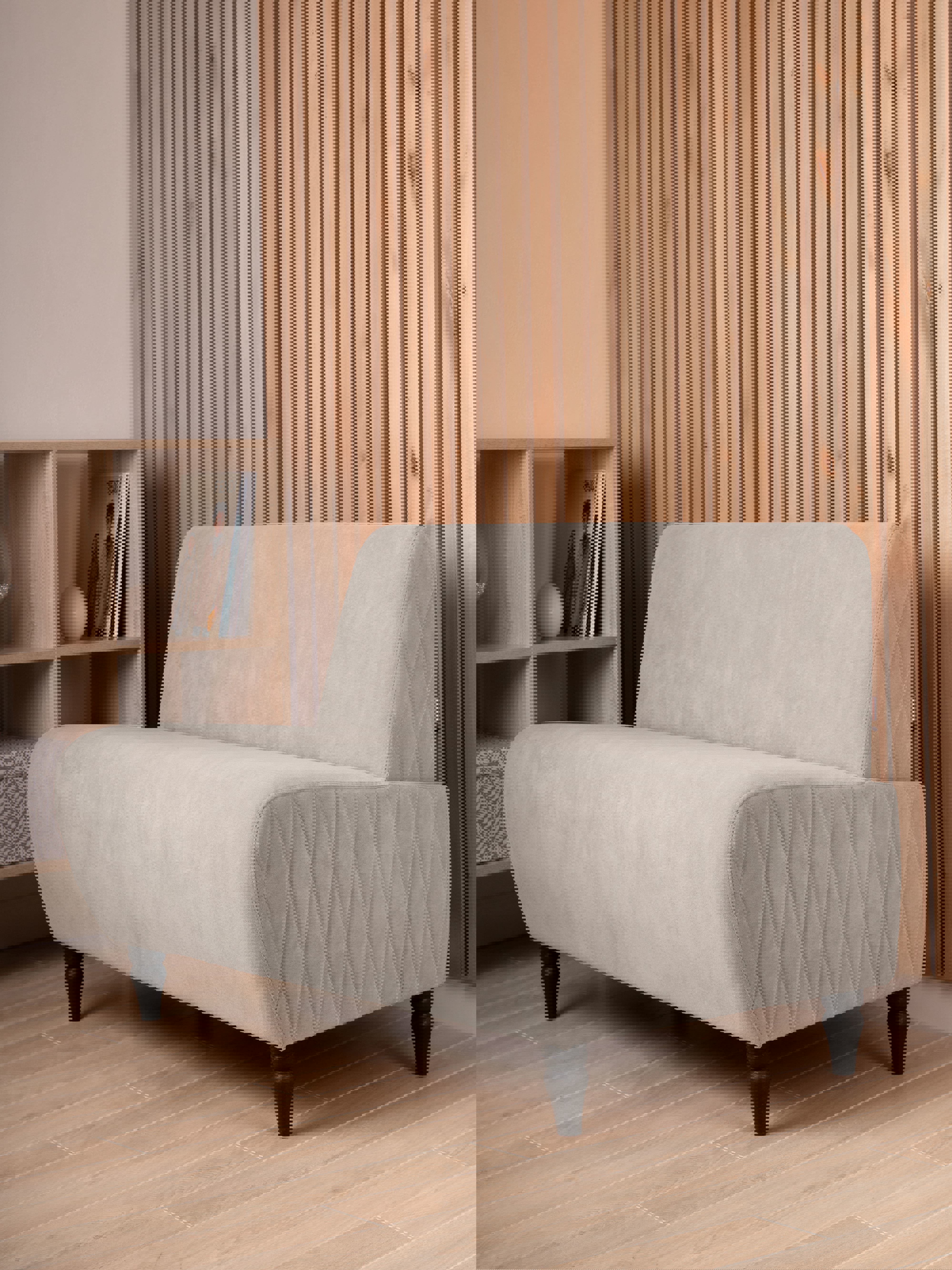 Изображение товара Диван Monofix Buno-v2 110x73x67 см велюр цвет бежевый