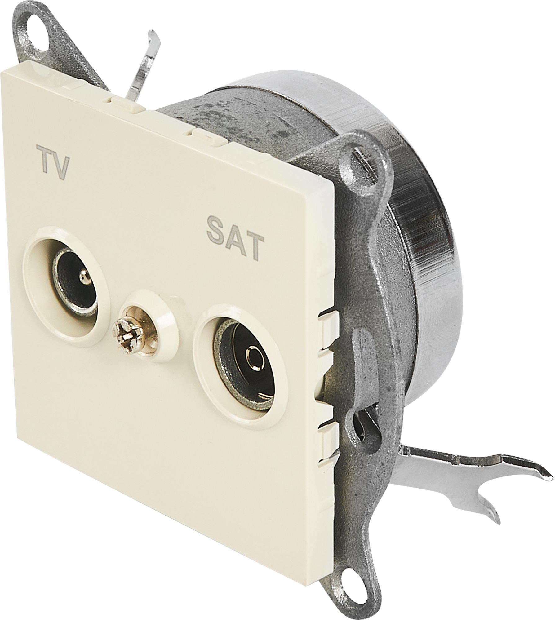 Изображение товара ТВ-розетка оконечная Gusi Electric Ugra, встроенная, бежевый