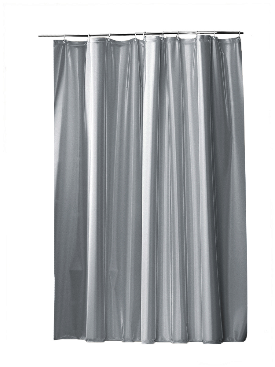 Изображение товара Штора для ванной Bath Plus Super Big 280x200 см полиэстер цвет графит