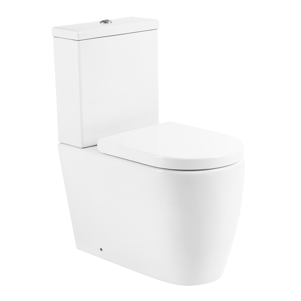 Изображение товара Унитаз-компакт Belbagno Marino BB105CPR/BB105SC горизонтальный выпуск двойной слив