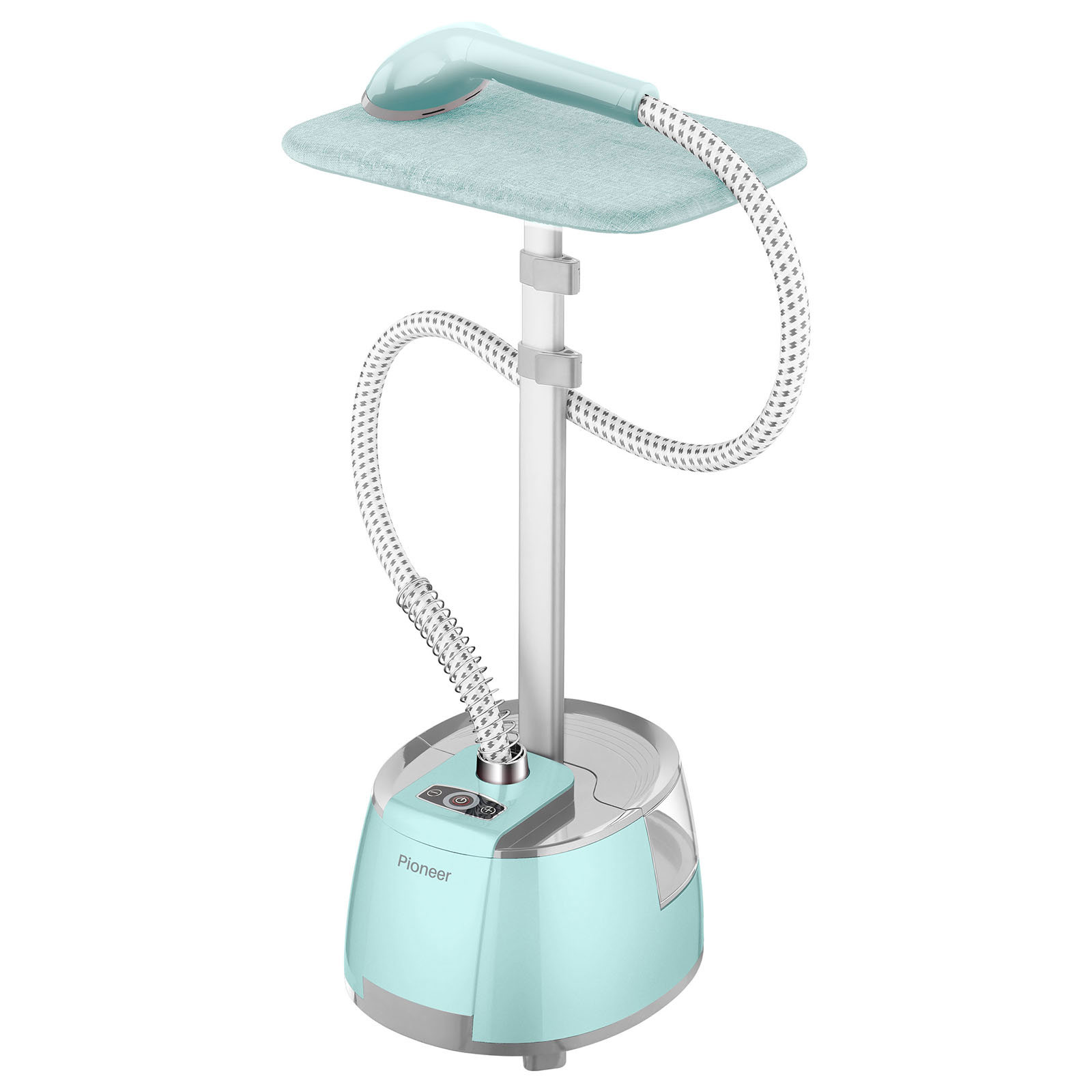 Изображение товара Отпариватель Pioneer 2.10 л 2000 Вт бирюзовый напольный для одежды и мебели