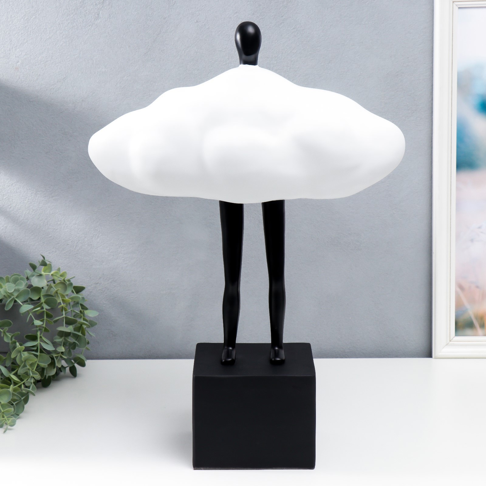 Изображение товара Сувенир интерьерный Абстракция Человек-облако 55x18x37.5 см