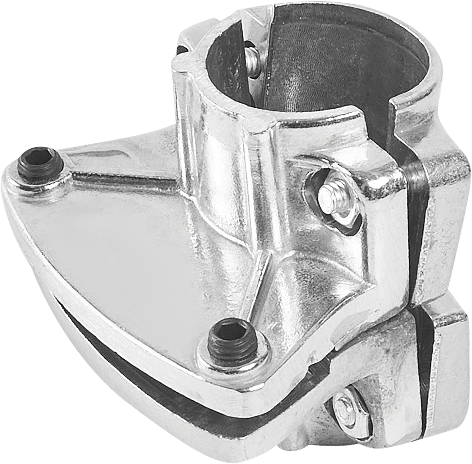 Изображение товара Держатель панели ⌀25 односторонний хром