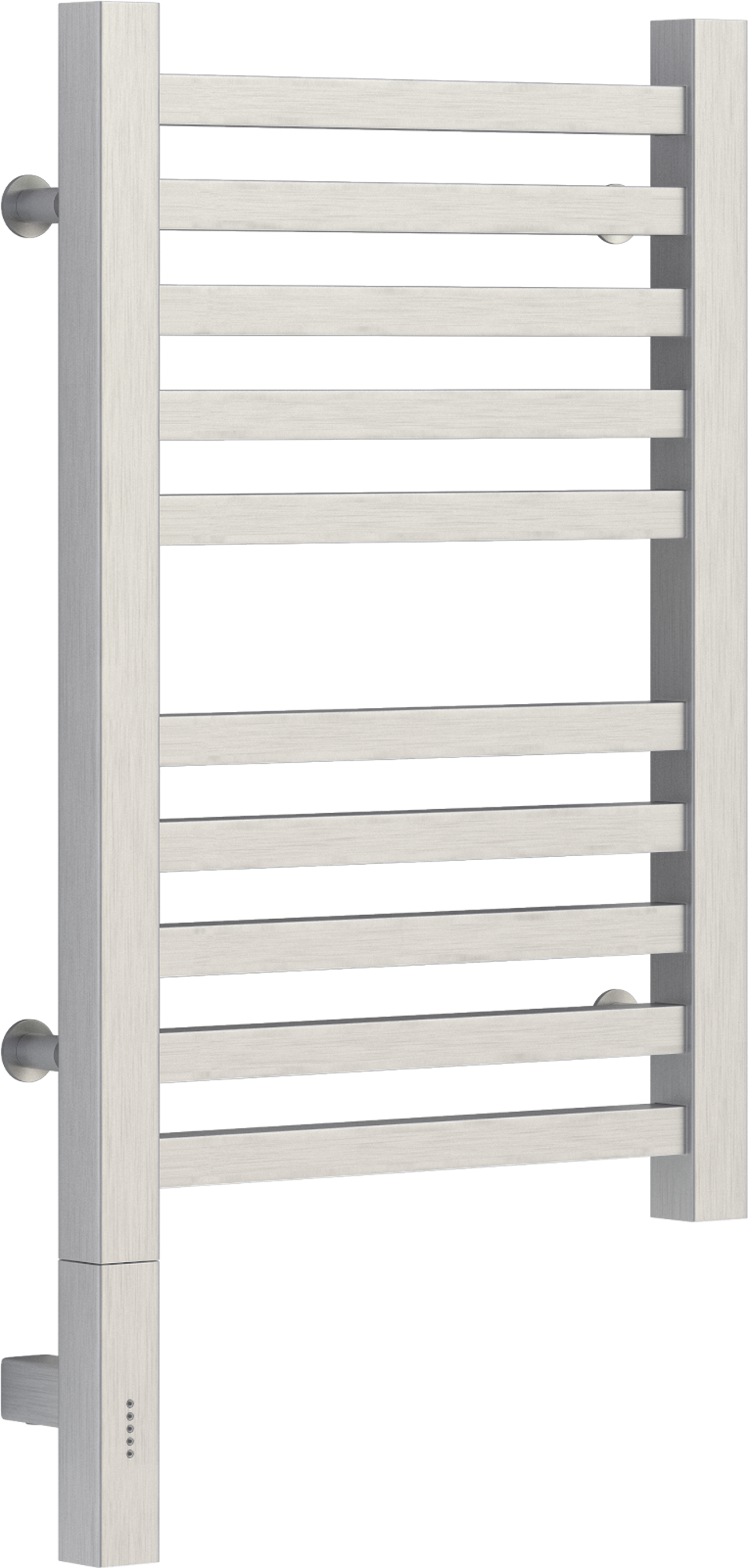 Изображение товара Полотенцесушитель электрический Сунержа Модус 3.0 Л 300x500 мм 300 Вт с терморегулятором лесенка цвет сатин