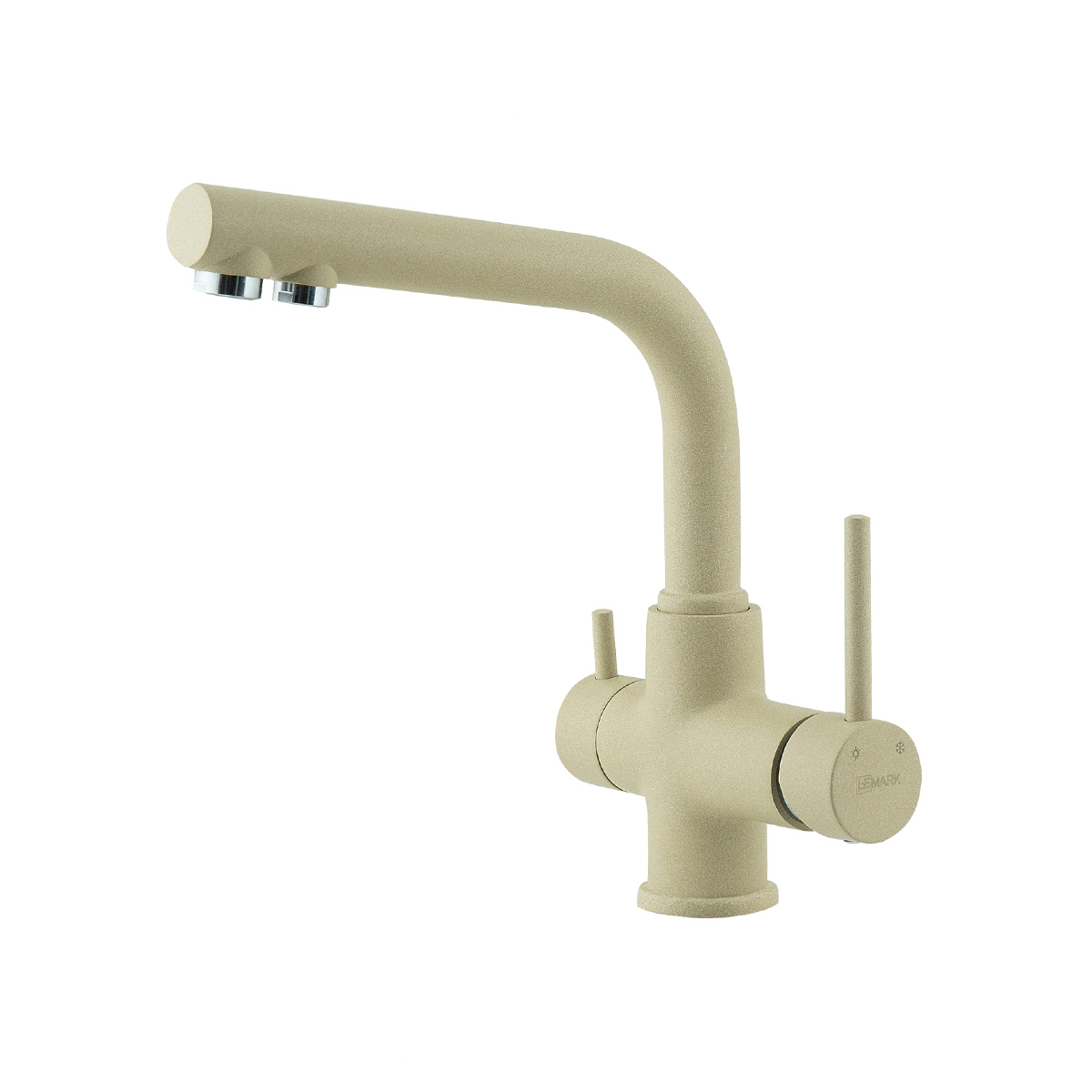 Изображение товара Смеситель Lemark COMFORT LM3061 для кухни с фильтром (бежевый) 28.1 см, латунь